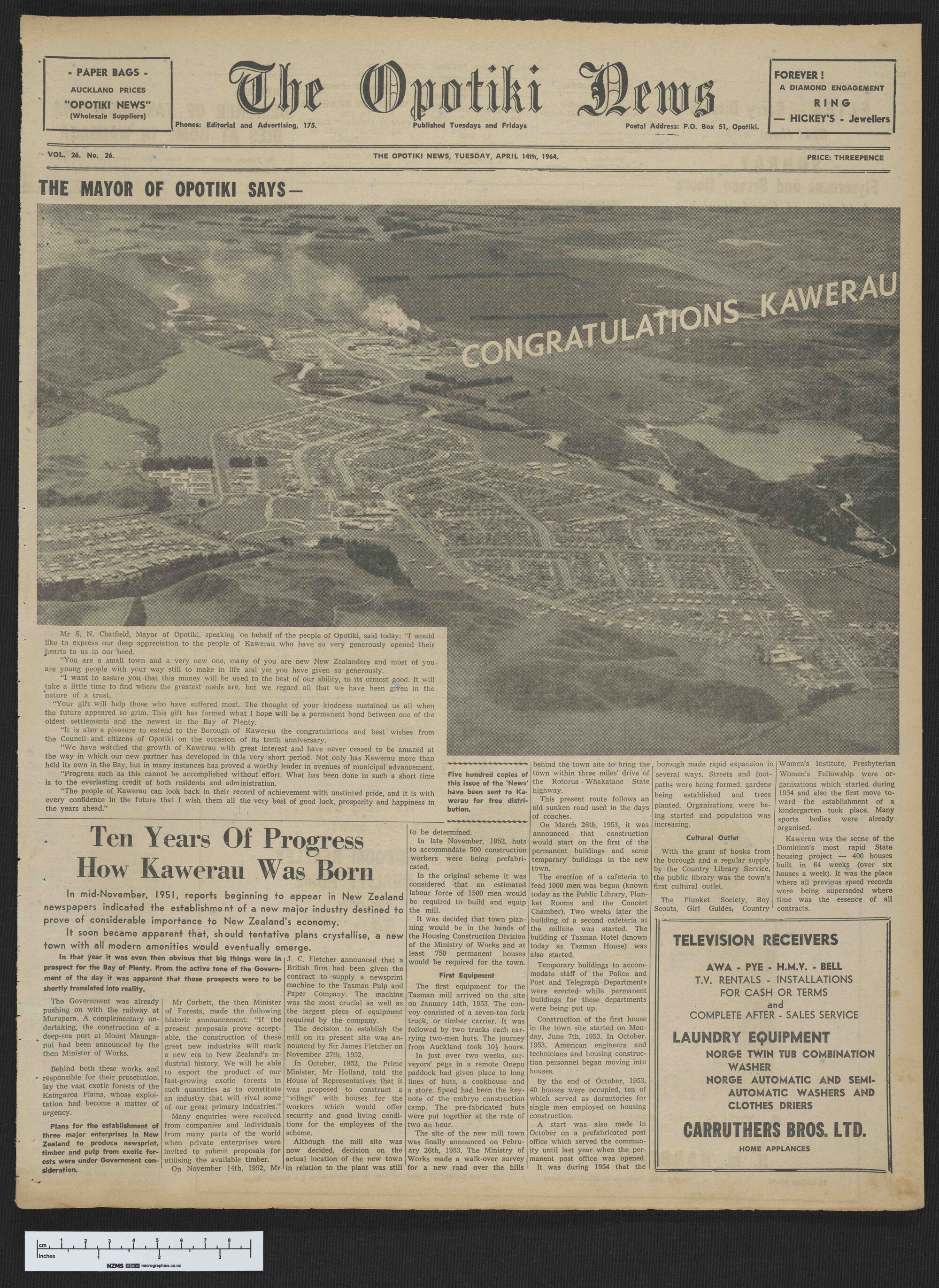 1964-04-14 Opotiki News