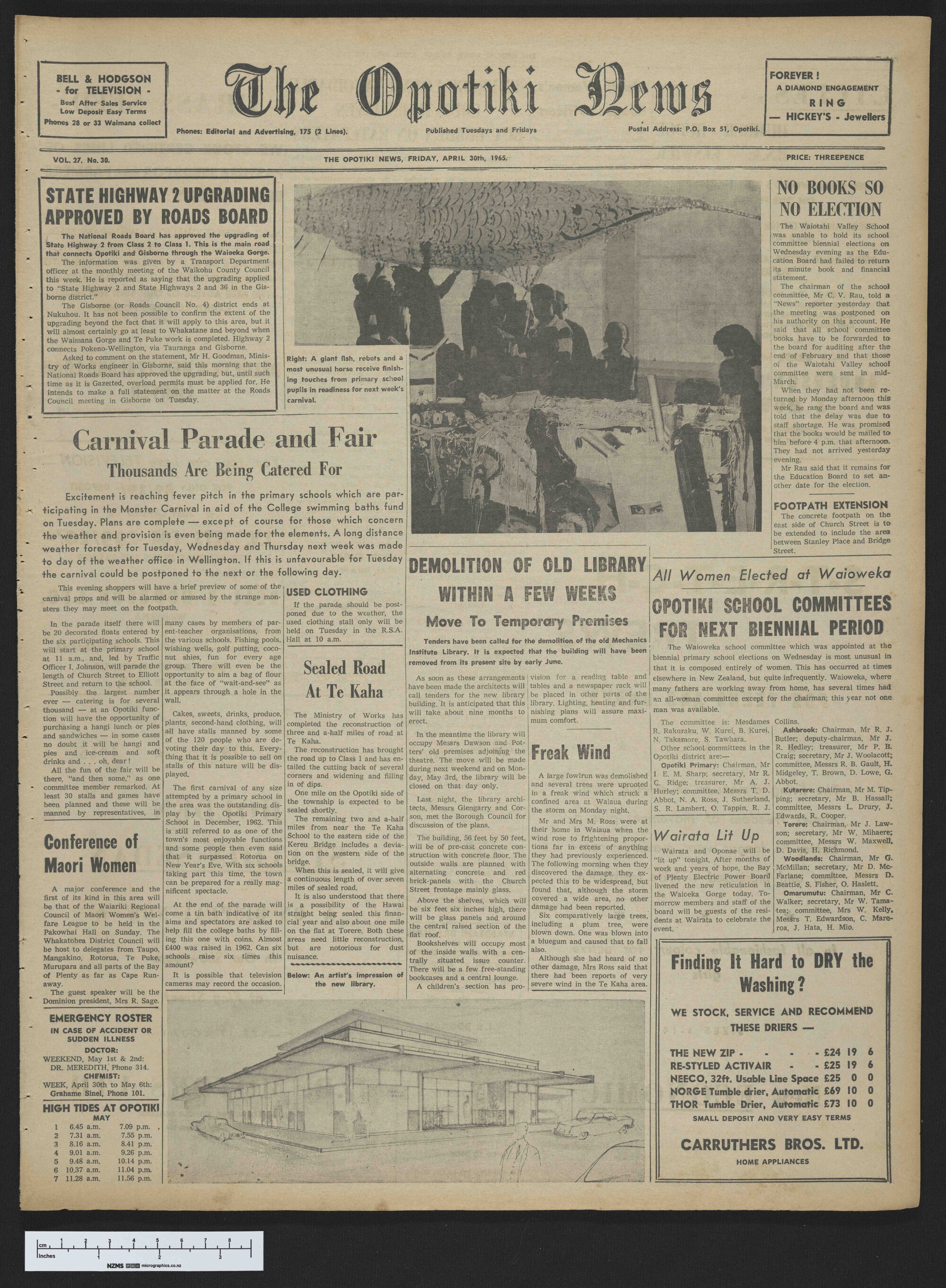 1965-04-30 Opotiki News