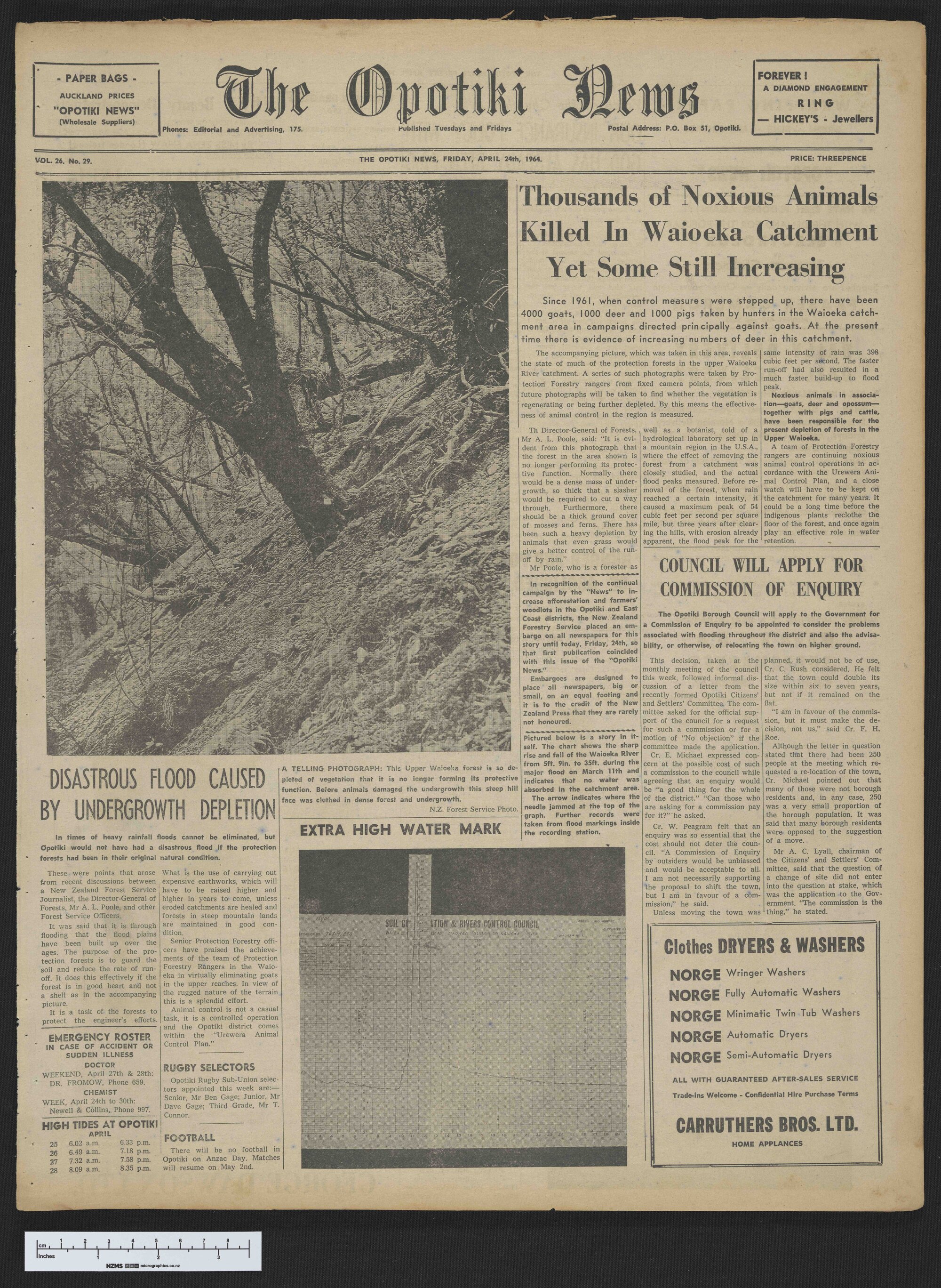 1964-04-24 Opotiki News