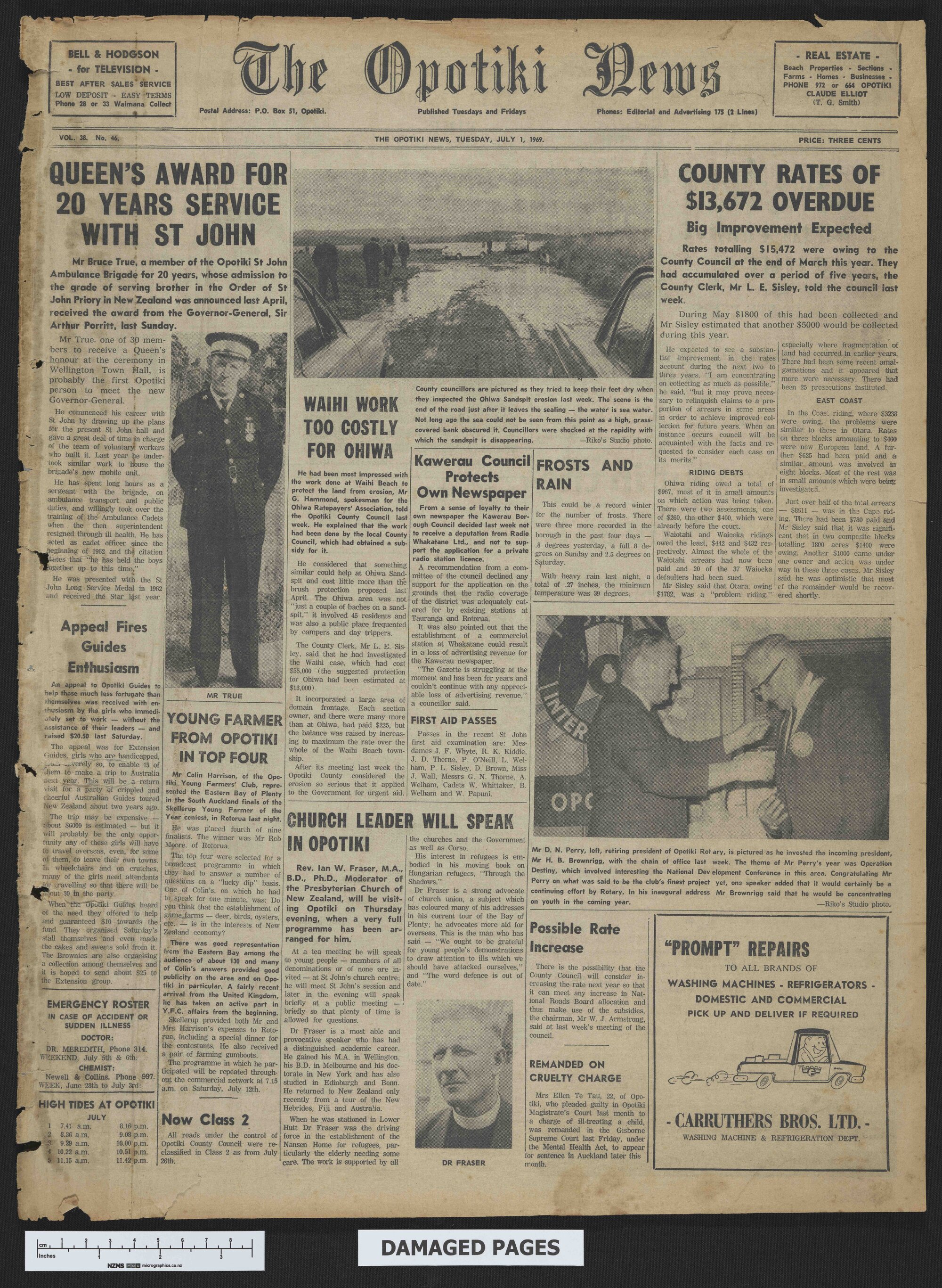 1969-07-01 Opotiki News