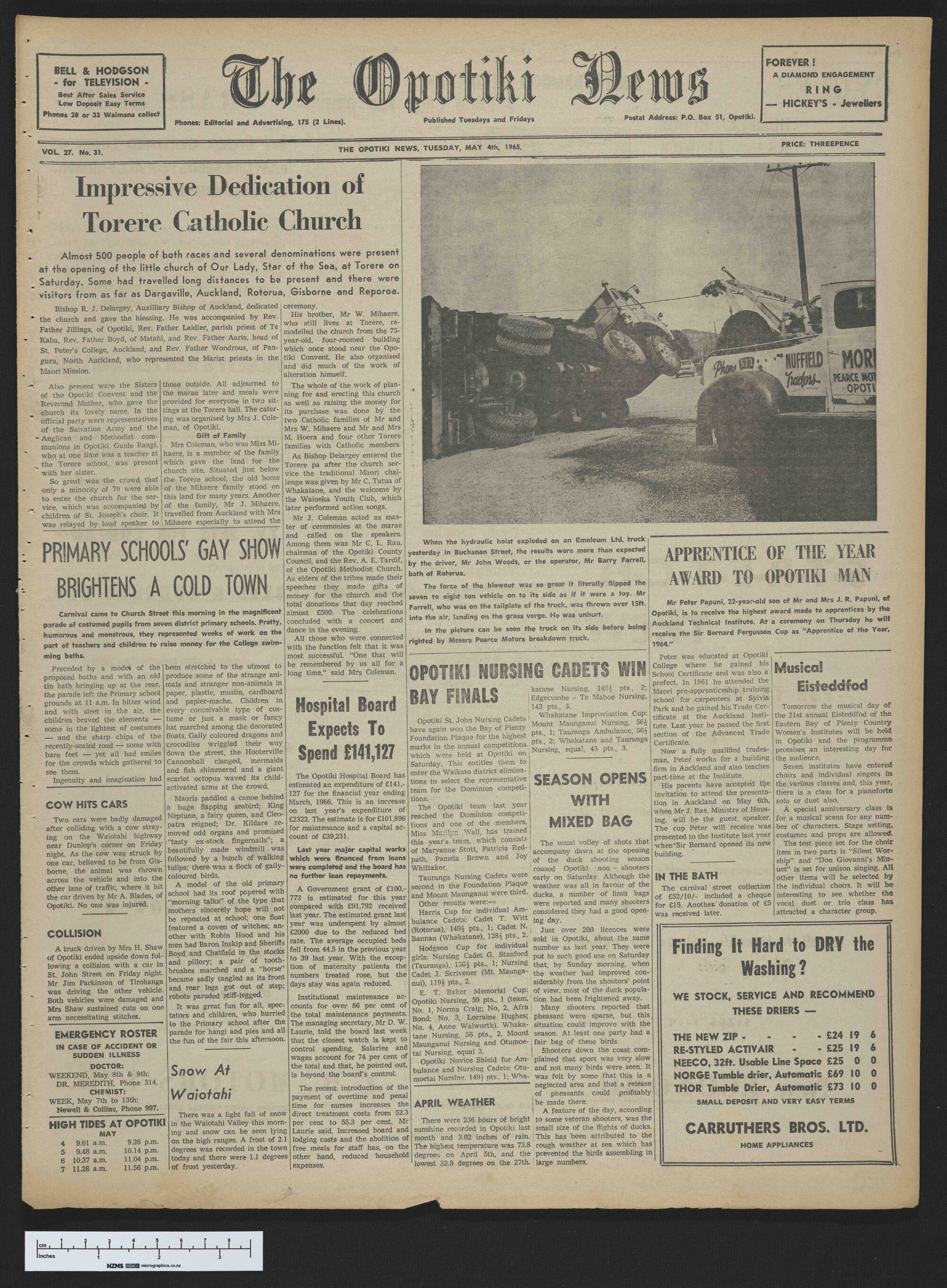 1965-05-04 Opotiki News