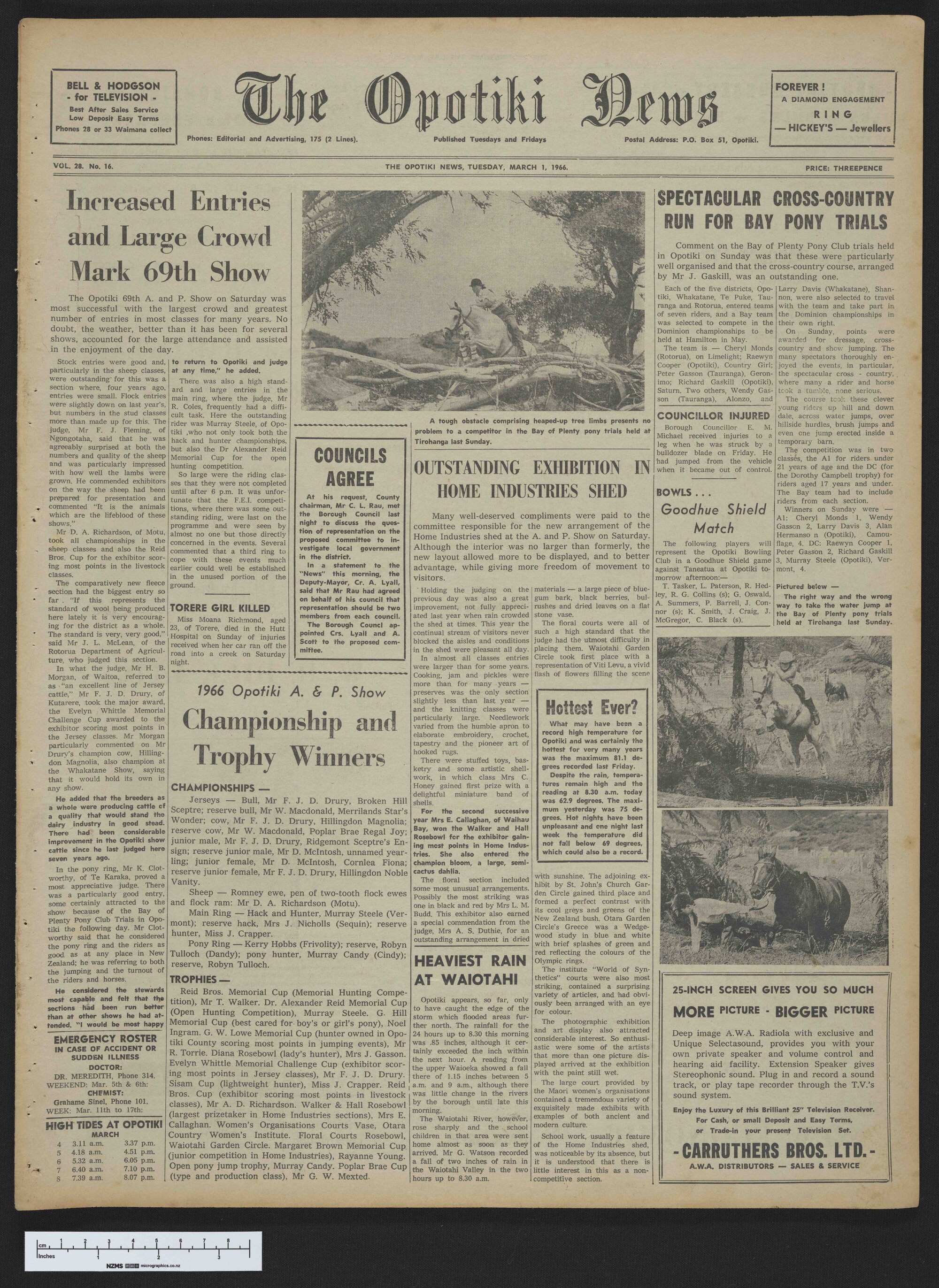1966-03-01 Opotiki News