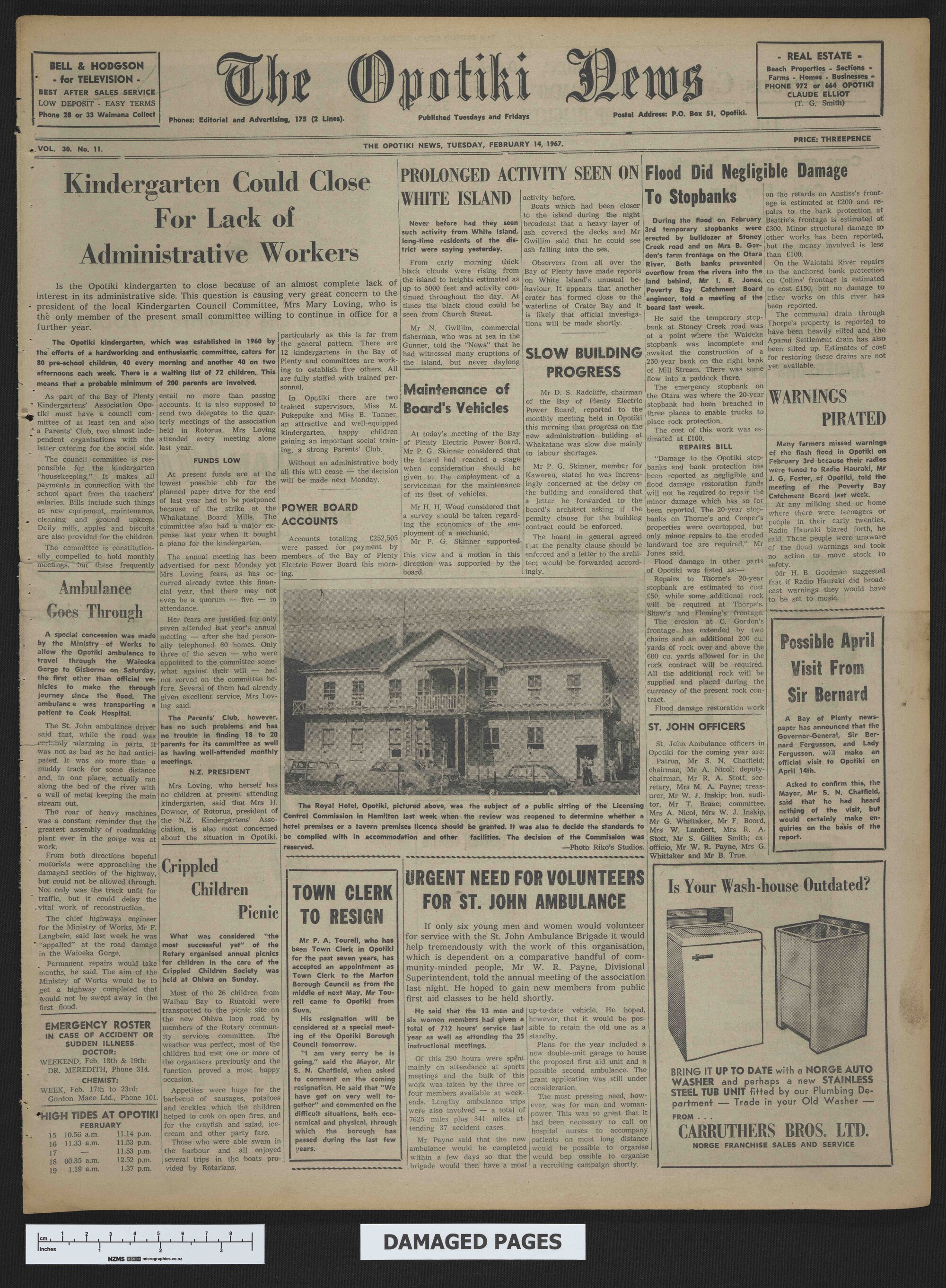 1967-02-14 Opotiki News