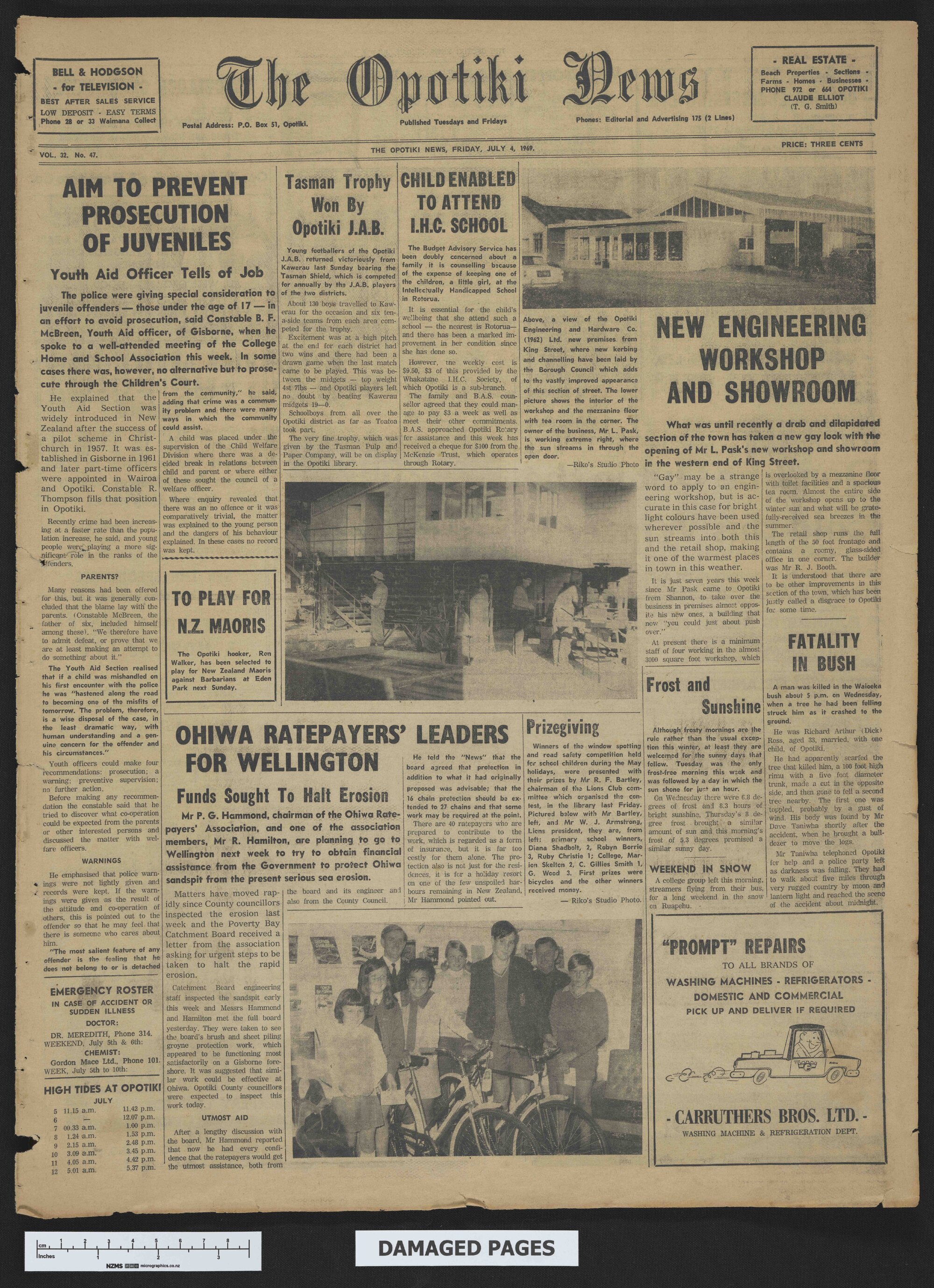 1969-07-04 Opotiki News