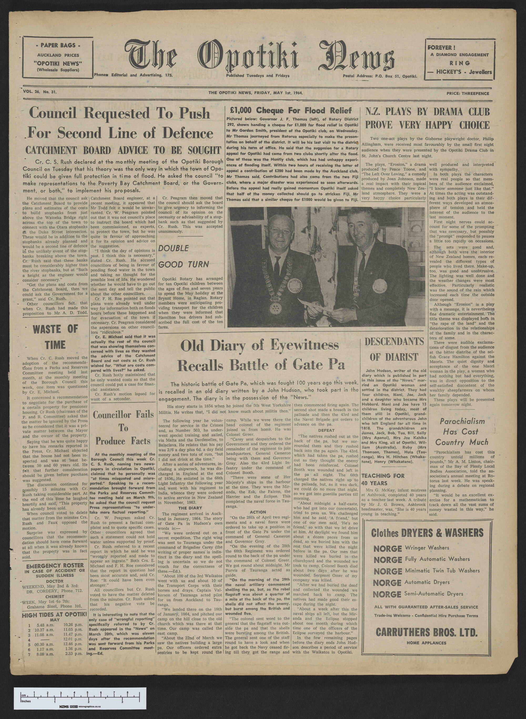 1964-05-01 Opotiki News