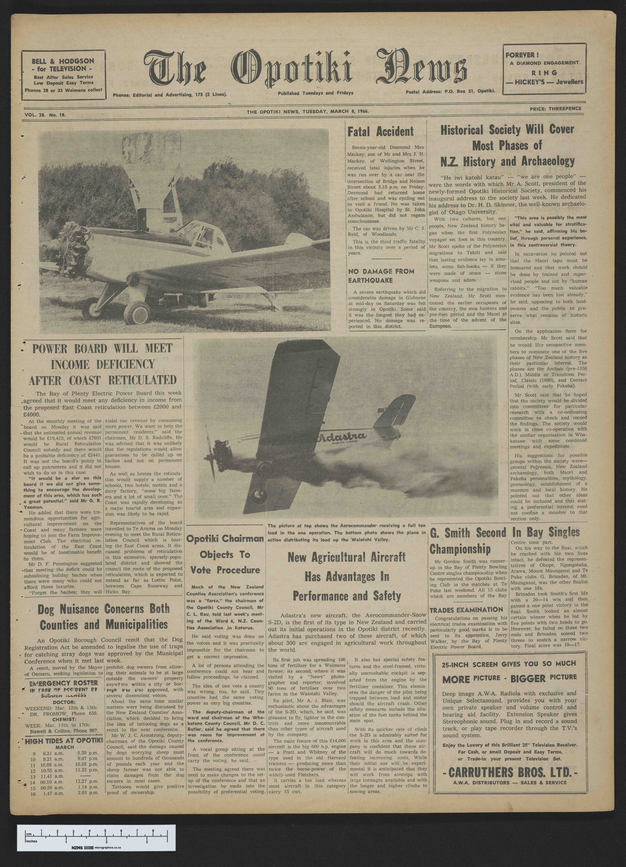 1966-03-08 Opotiki News