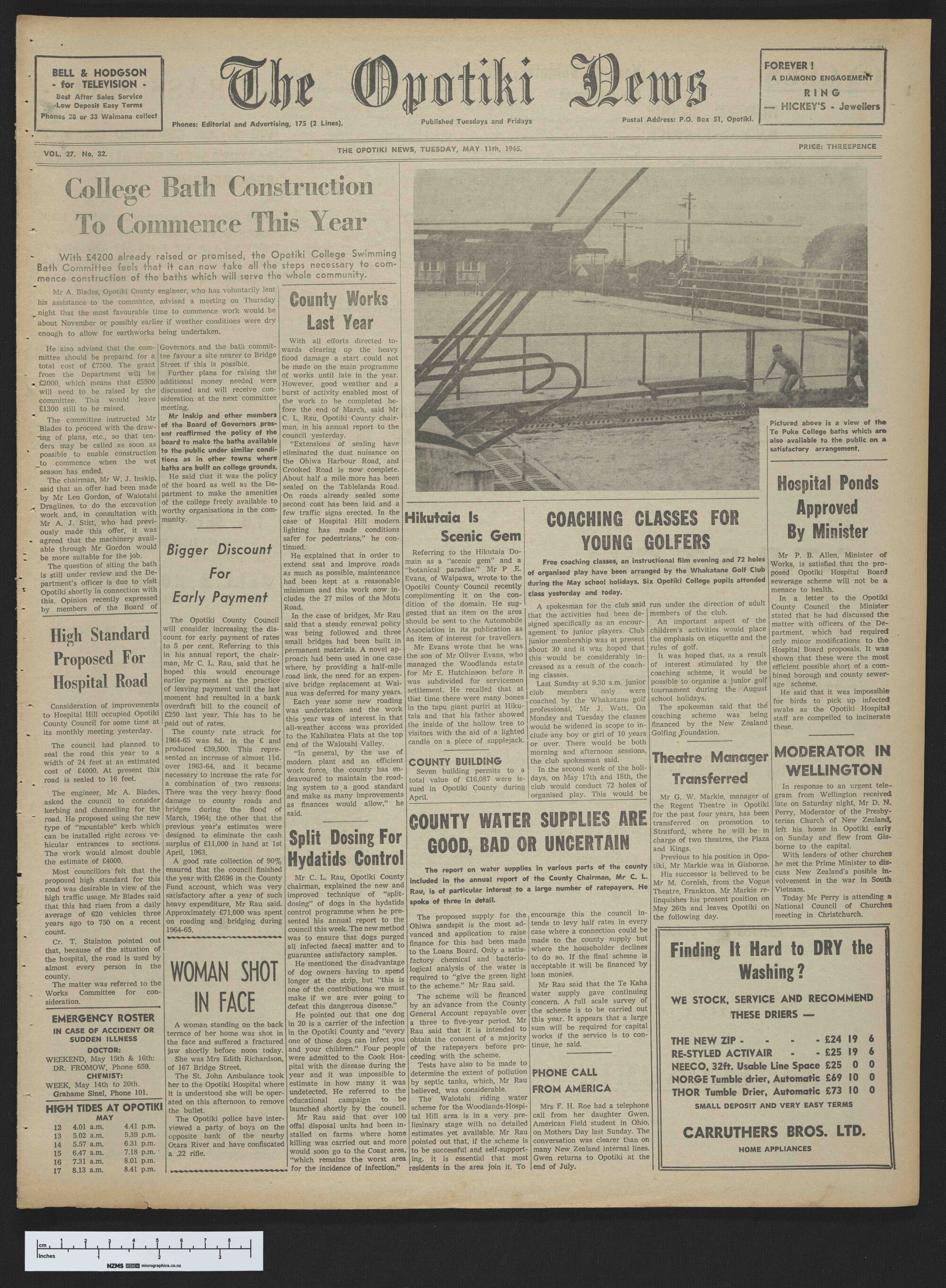 1965-05-11 Opotiki News