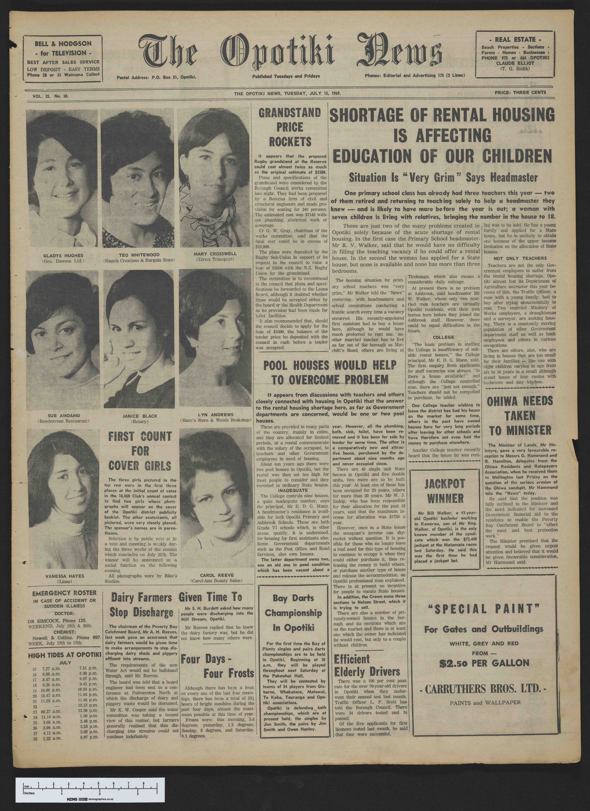 1969-07-15 Opotiki News