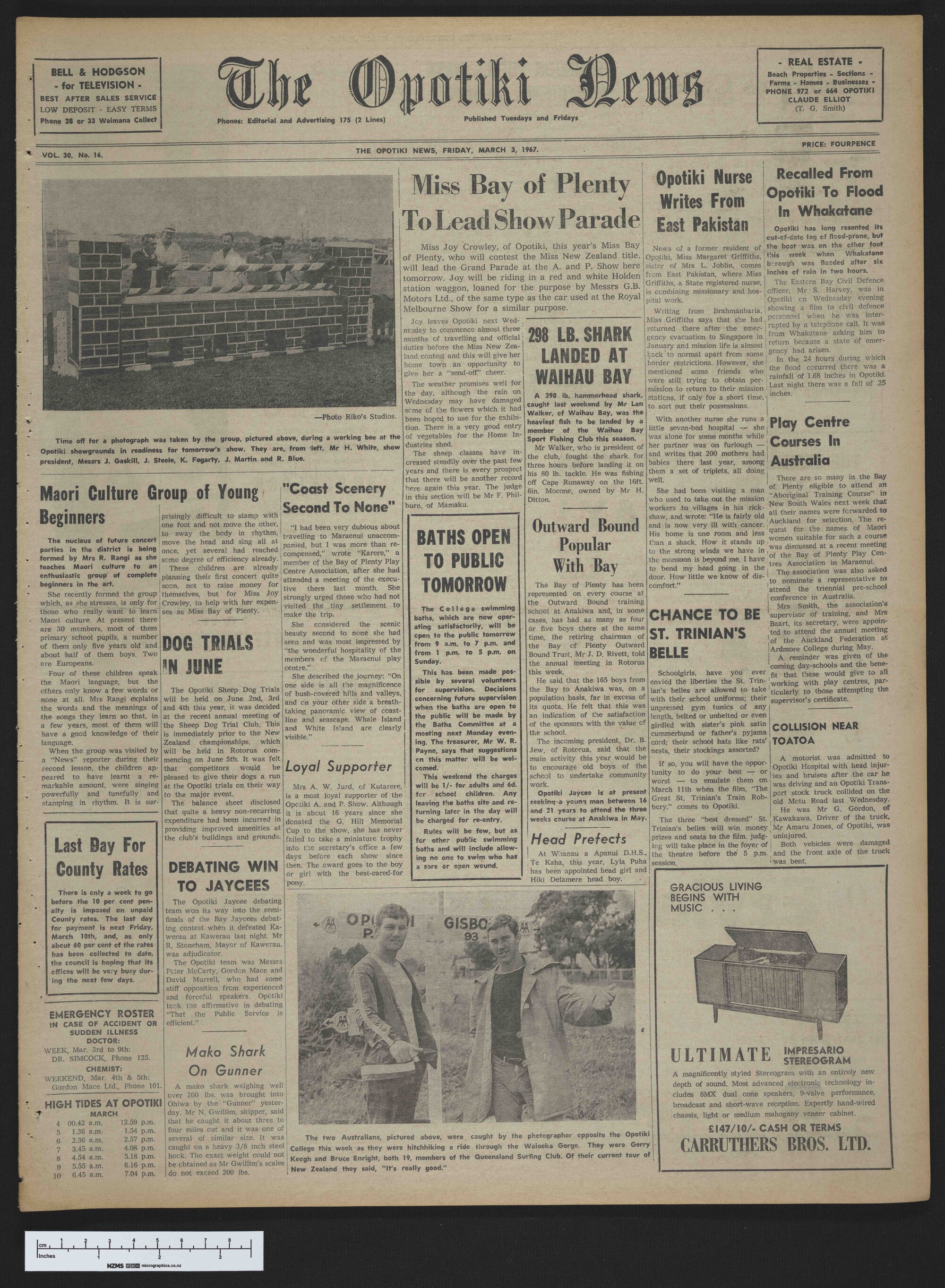 1967-03-03 Opotiki News