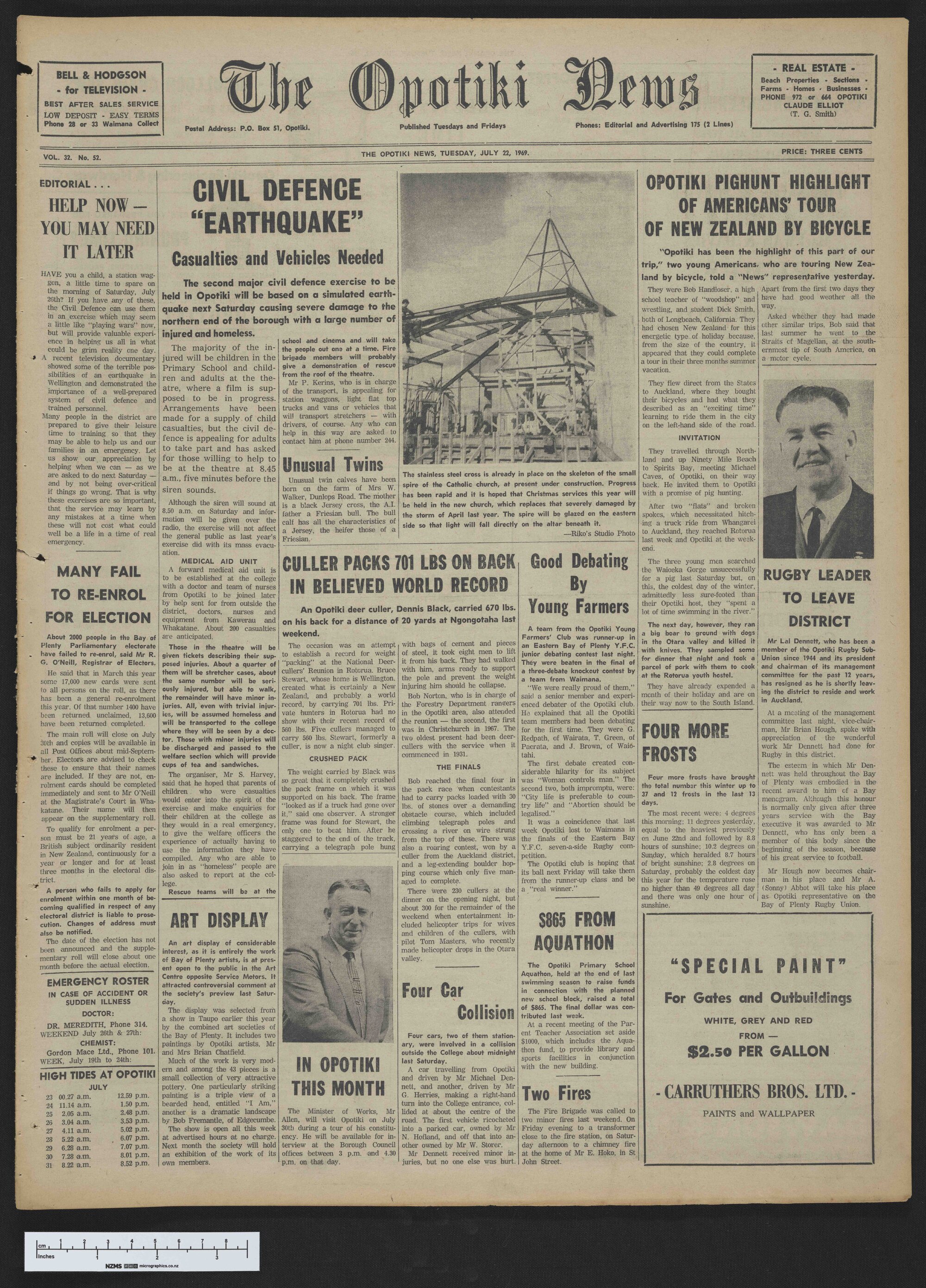 1969-07-22 Opotiki News