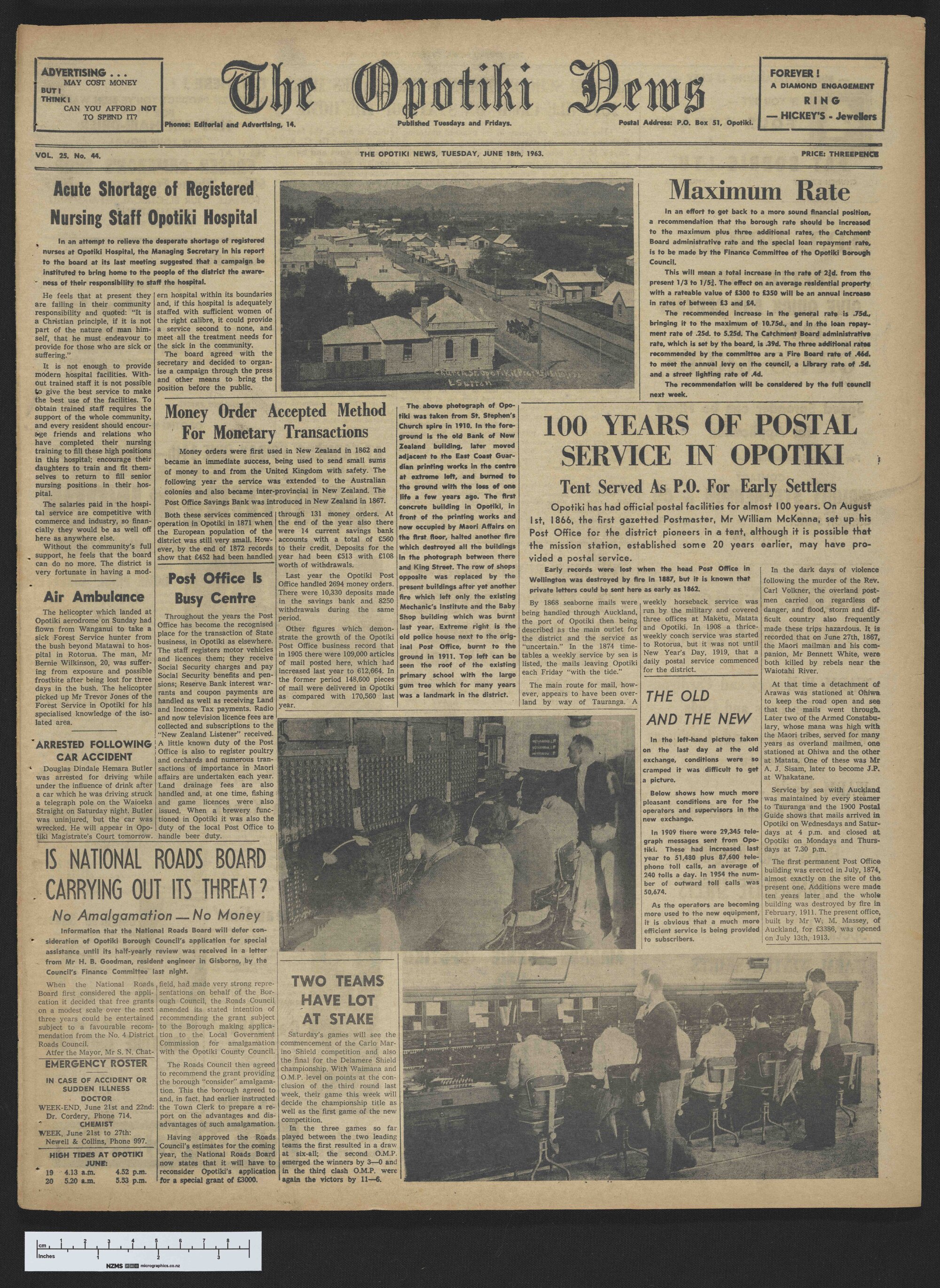 1963-06-18 Opotiki News