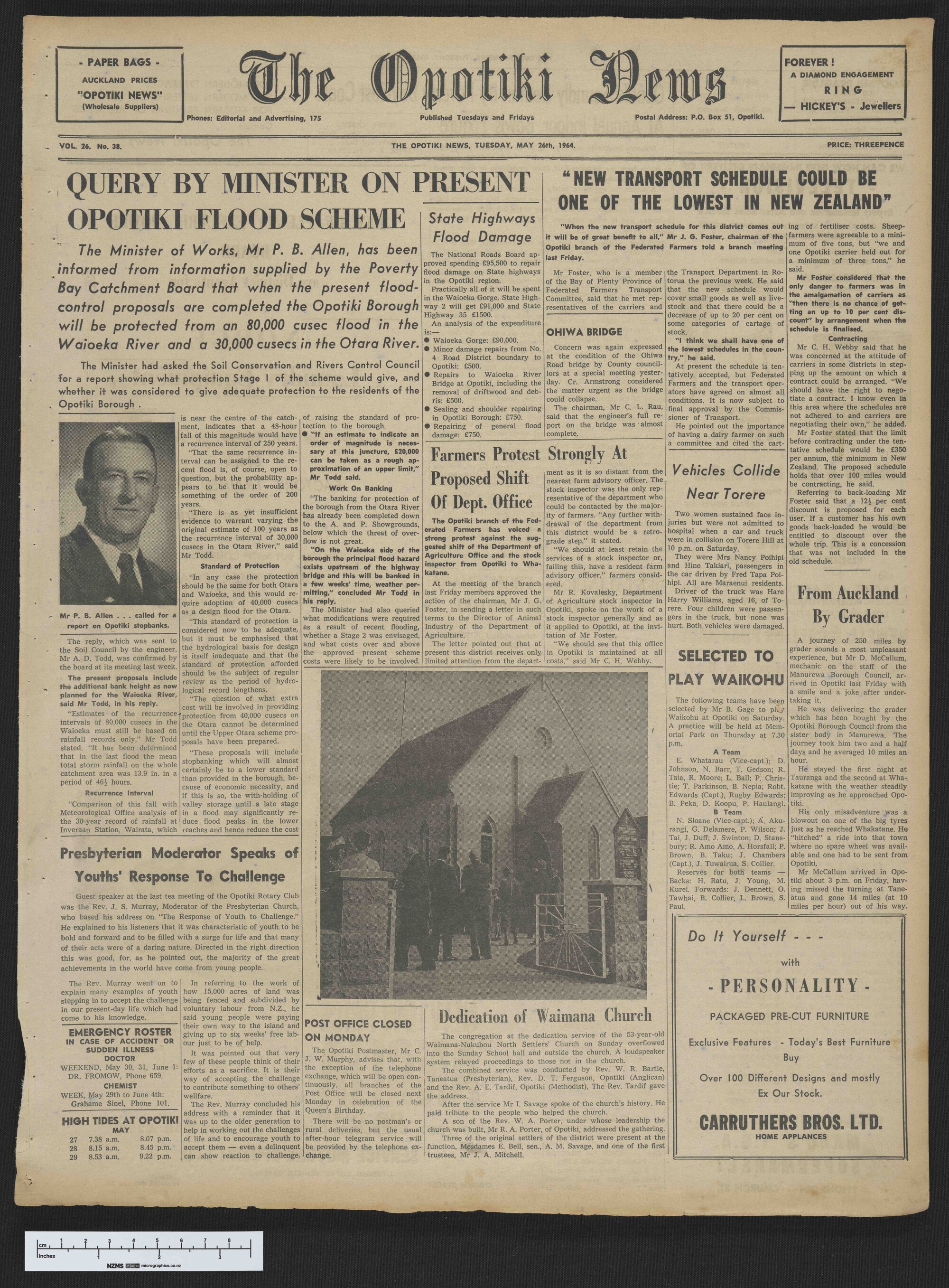 1964-05-26 Opotiki News