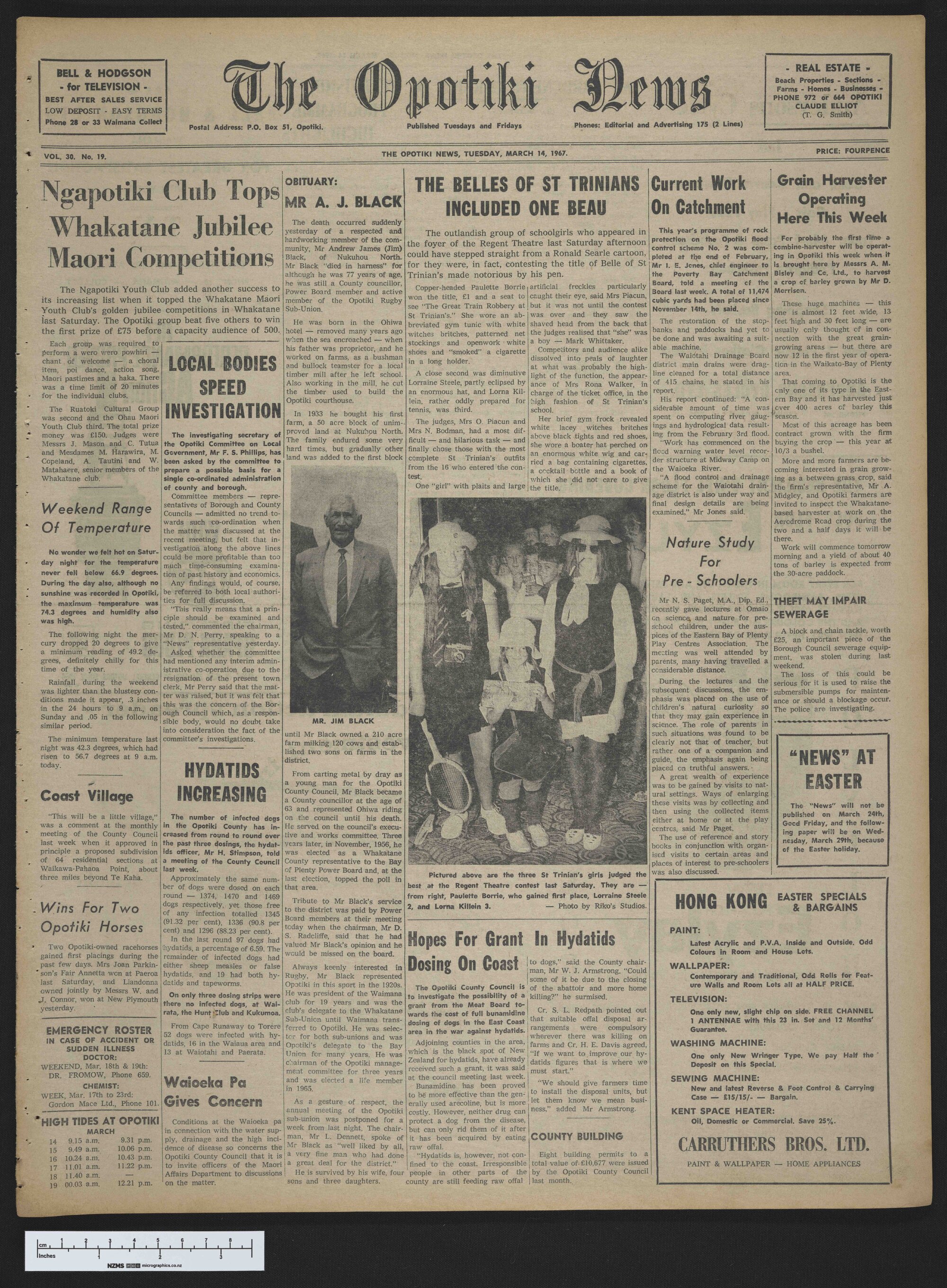 1967-03-14 Opotiki News