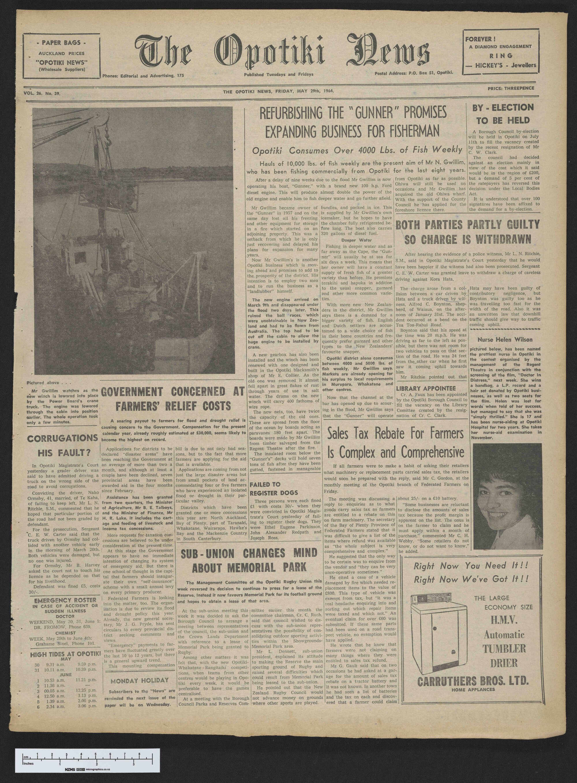 1964-05-29 Opotiki News