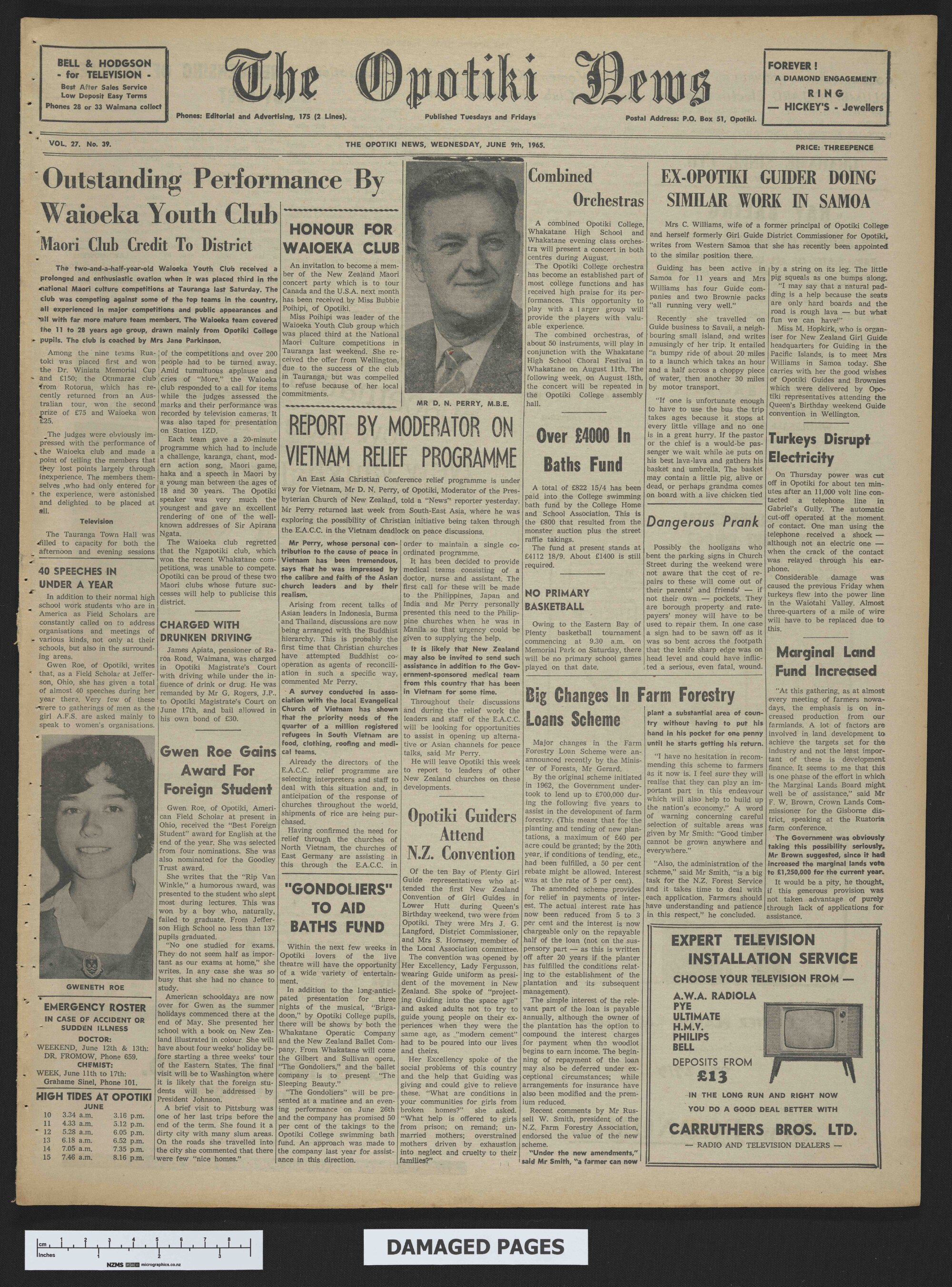 1965-06-09 Opotiki News