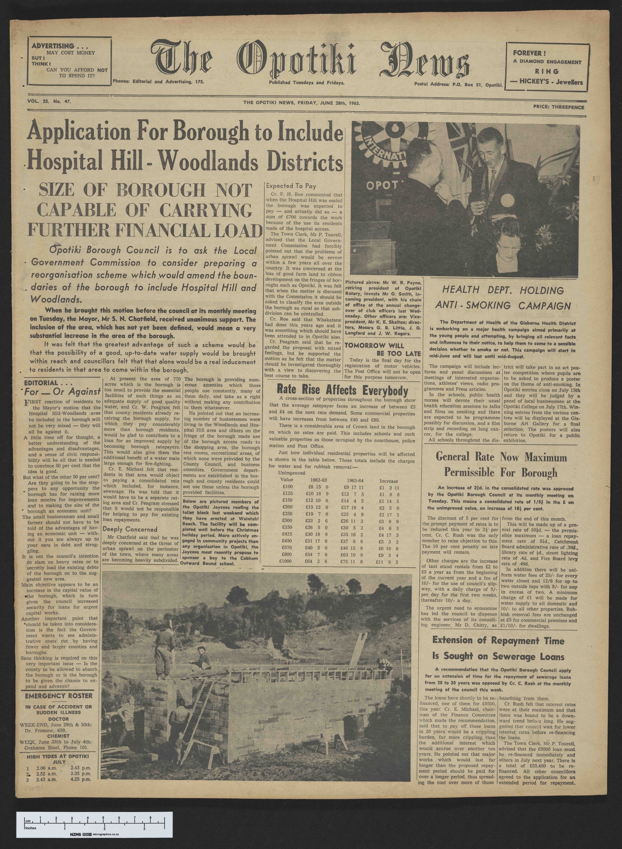 1963-06-28 Opotiki News