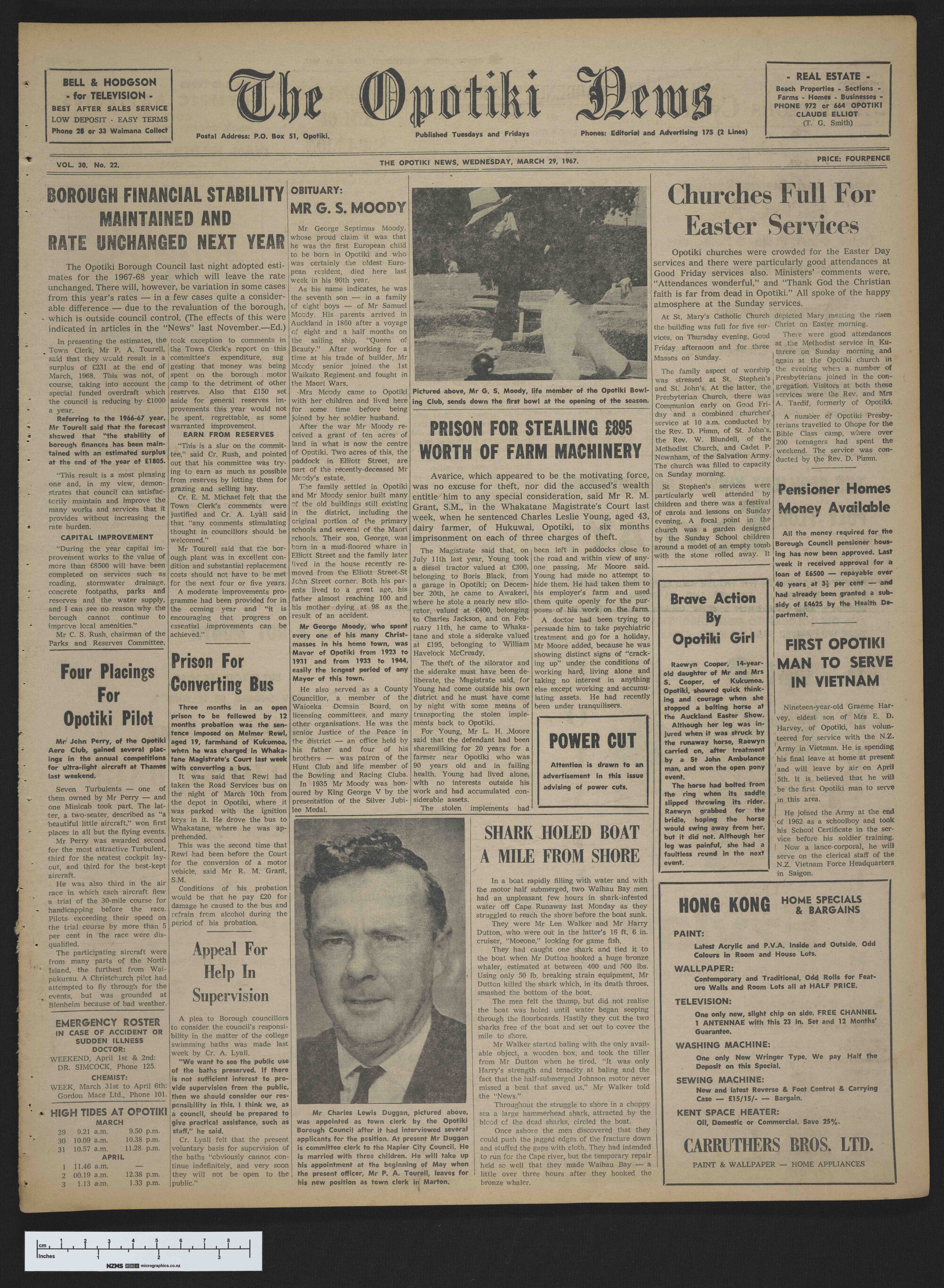 1967-03-29 Opotiki News