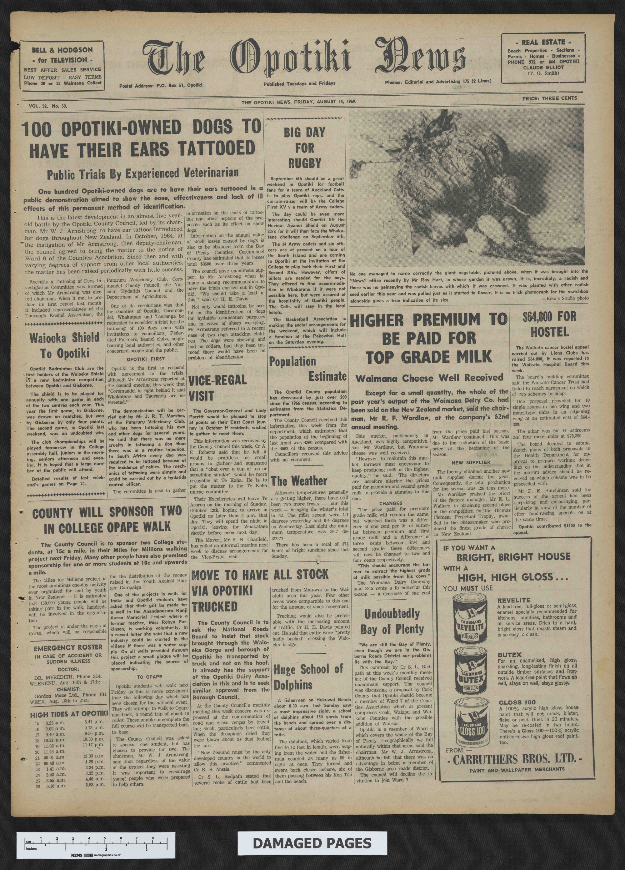 1969-08-15 Opotiki News
