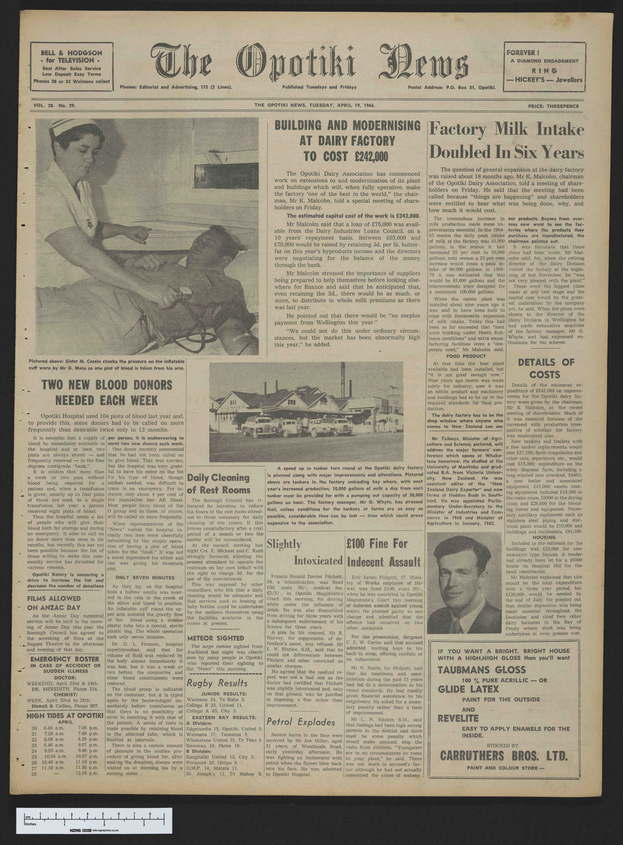 1966-04-19 Opotiki News