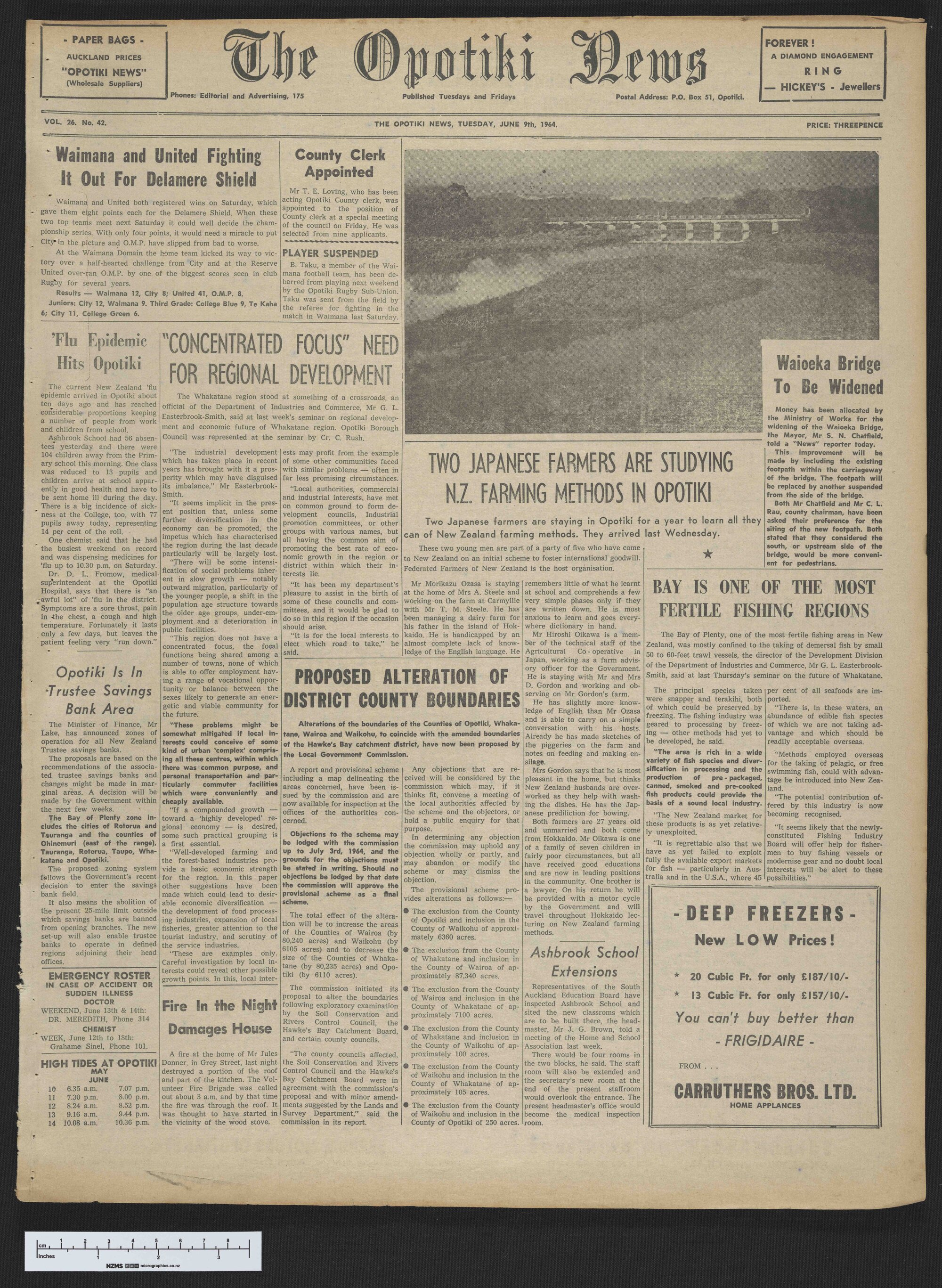 1964-06-09 Opotiki News