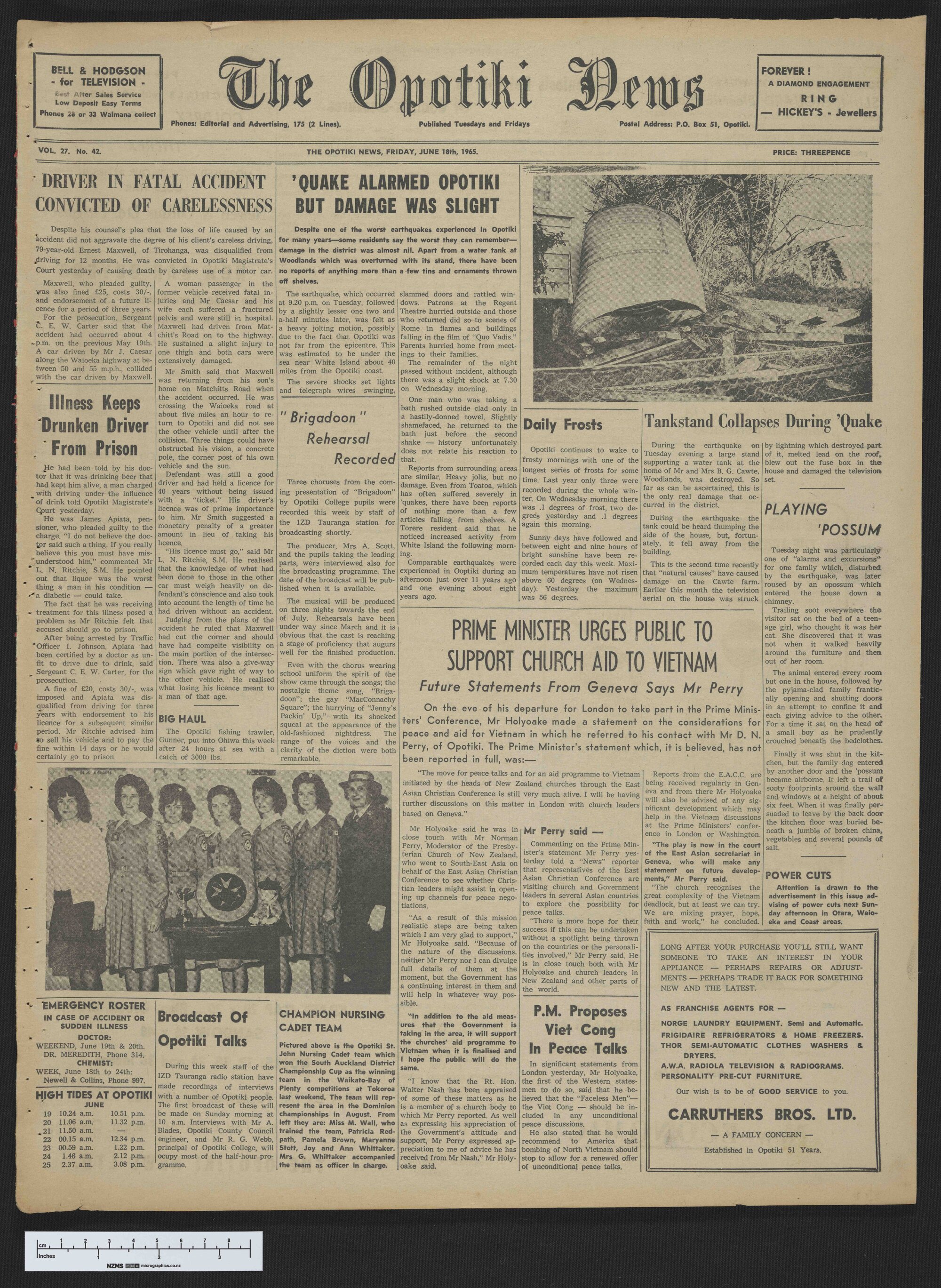 1965-06-18 Opotiki News