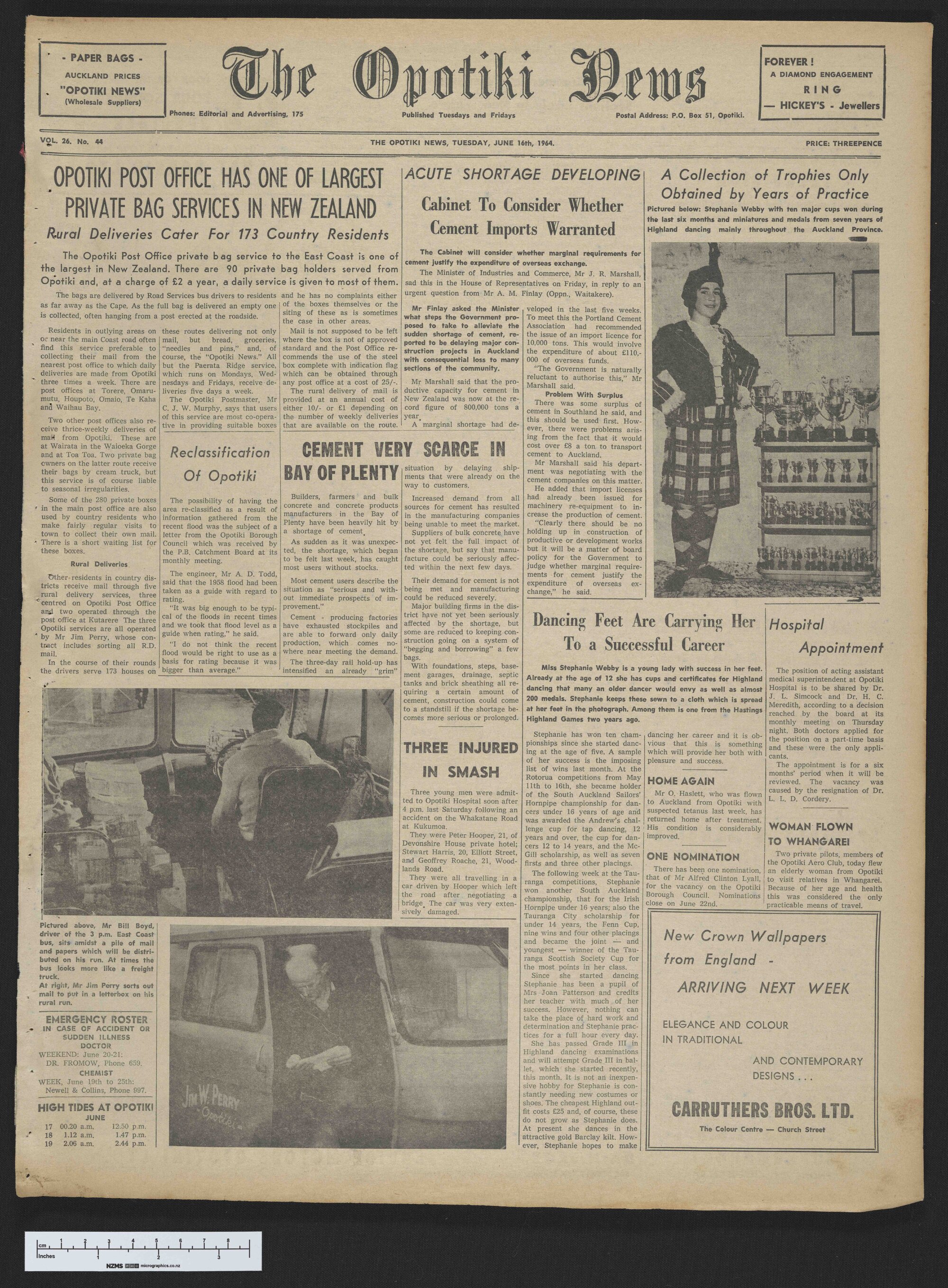 1964-06-16 Opotiki News