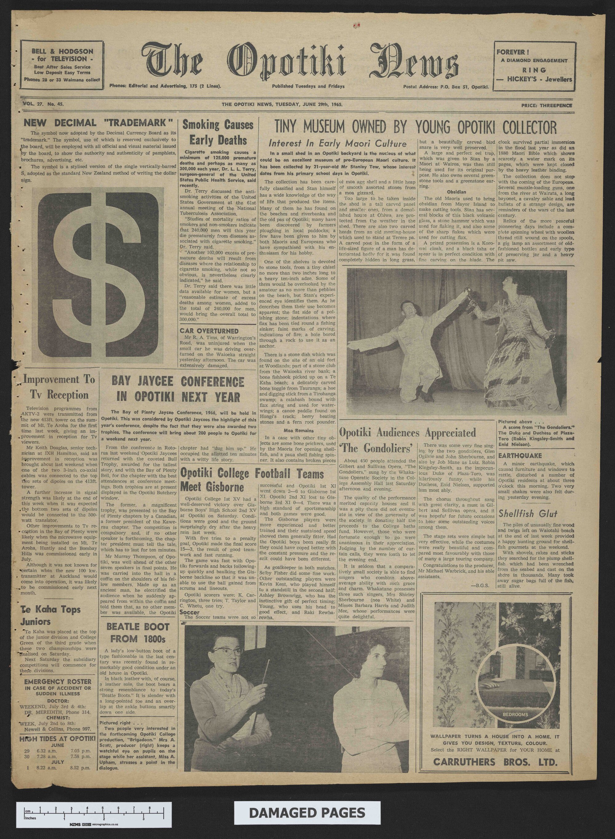 1965-06-29 Opotiki News
