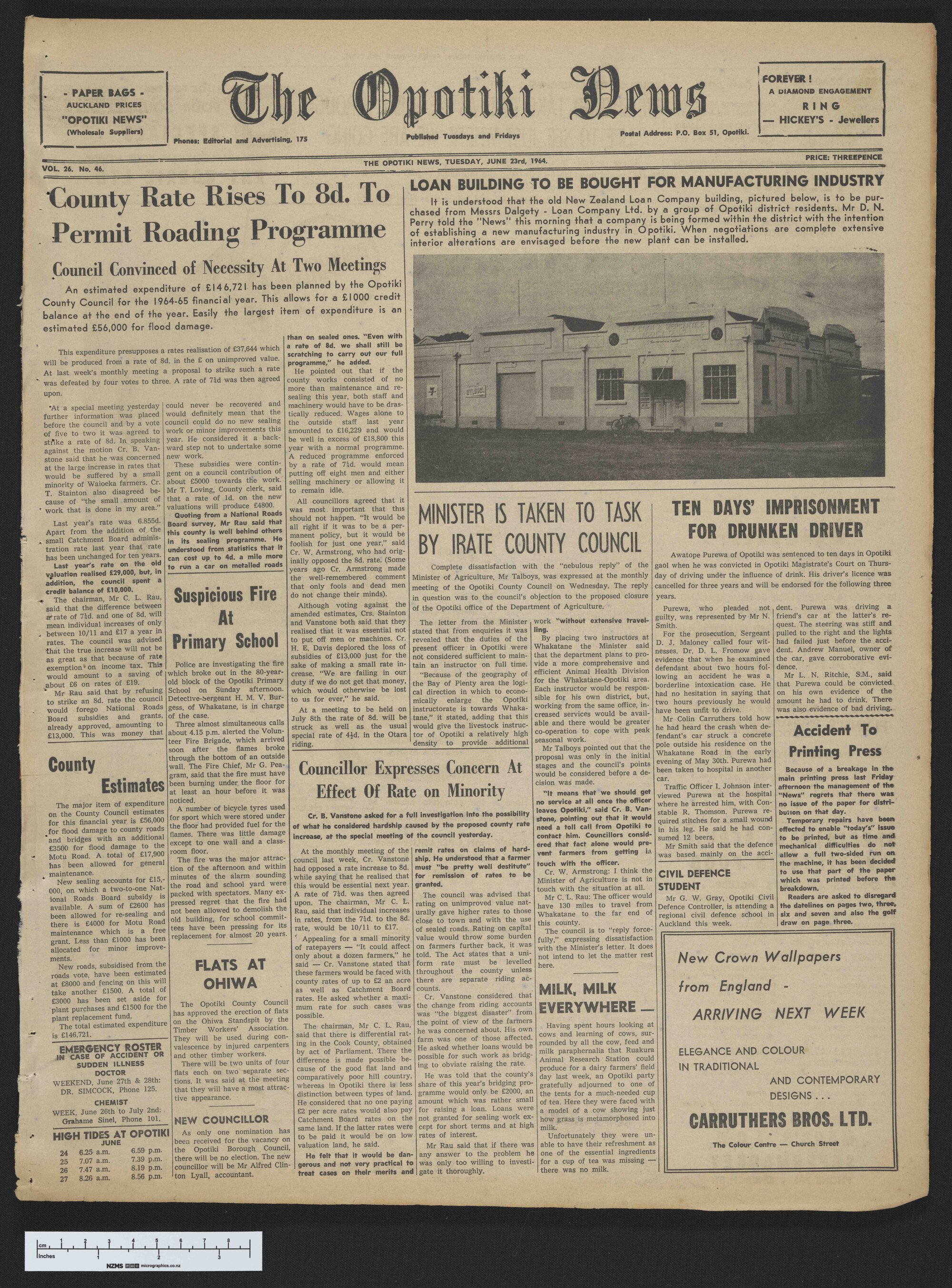 1964-06-23 Opotiki News