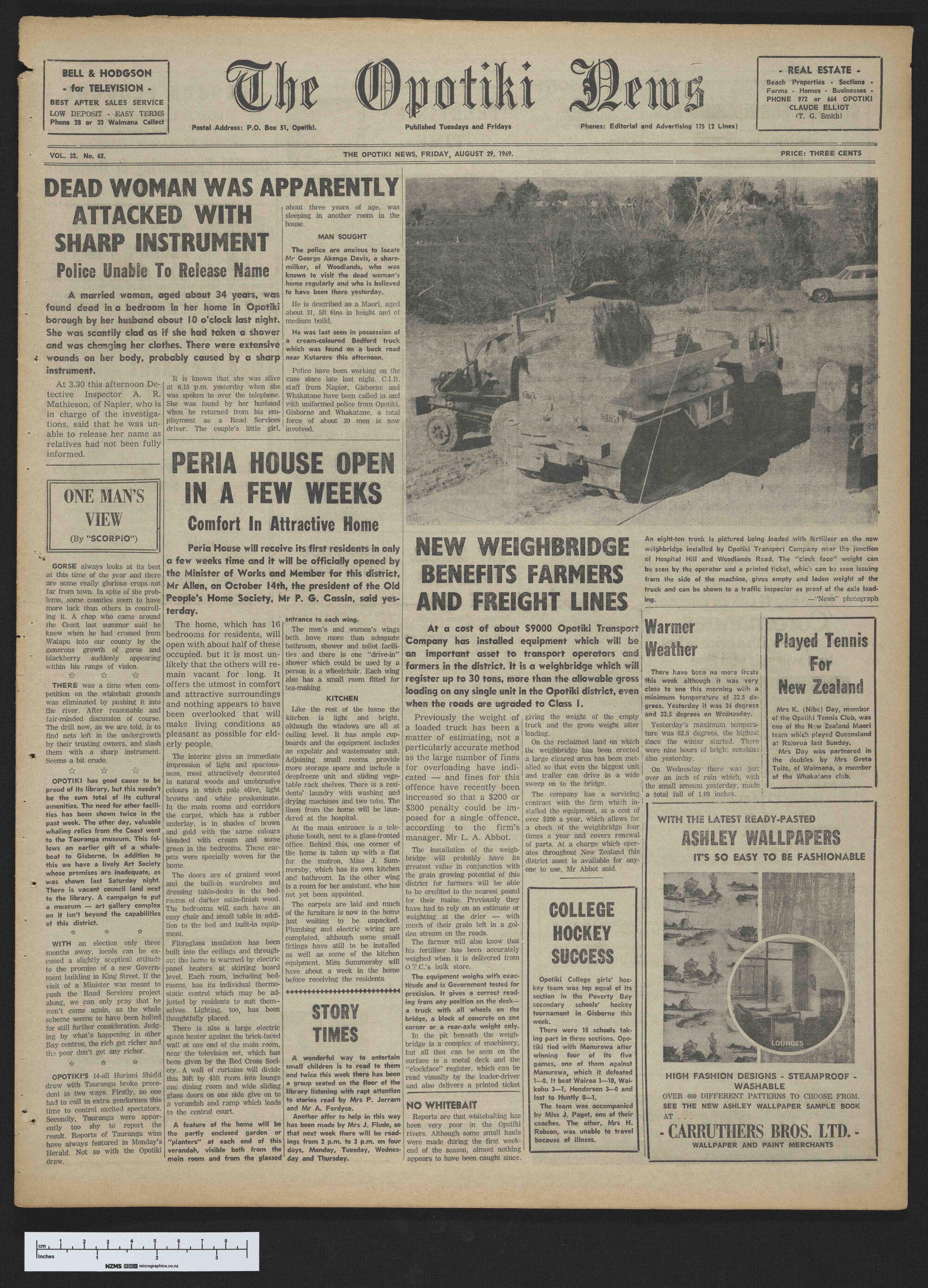 1969-08-29 Opotiki News