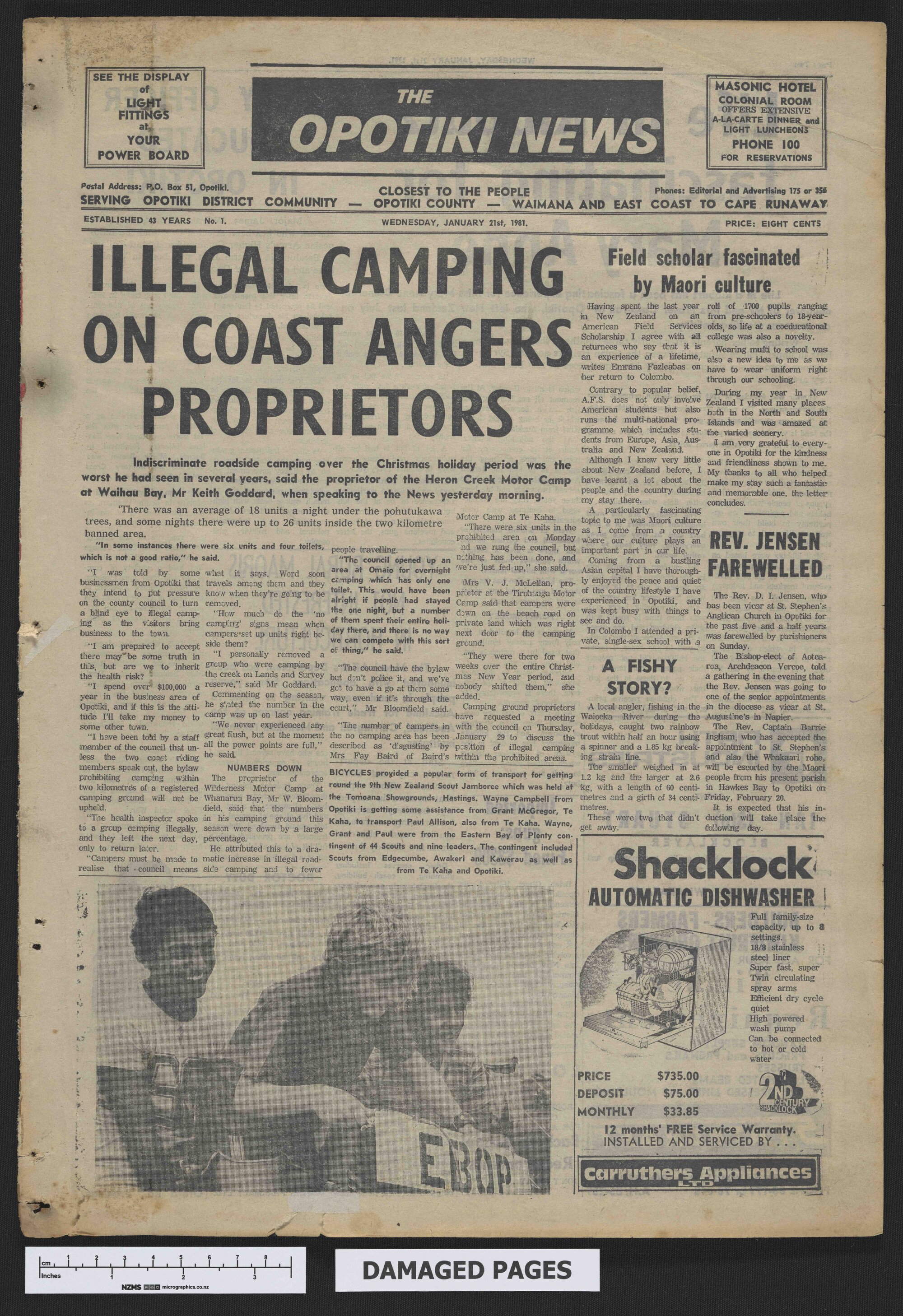 1981-01-21 Opotiki News