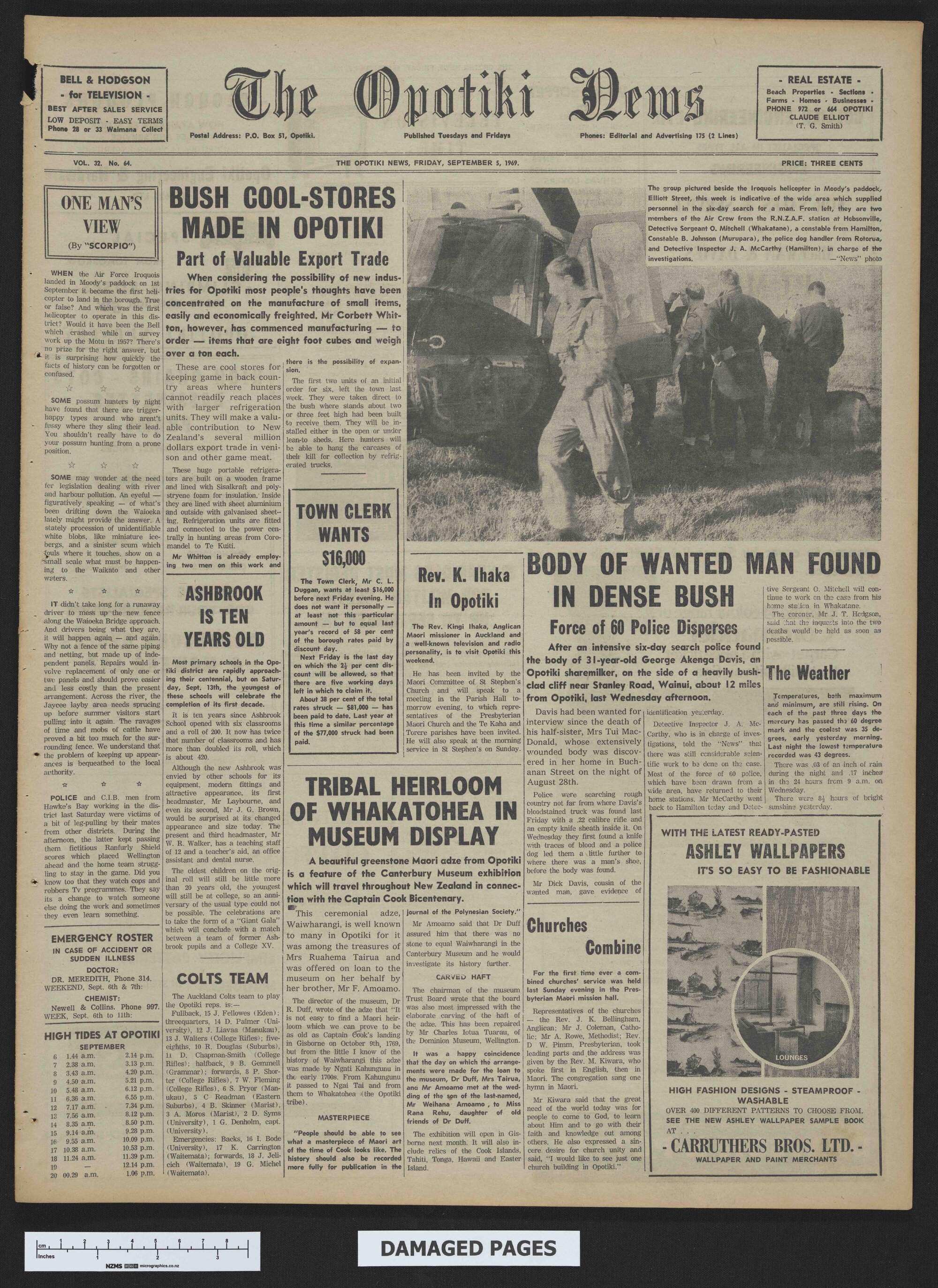 1969-09-05 Opotiki News