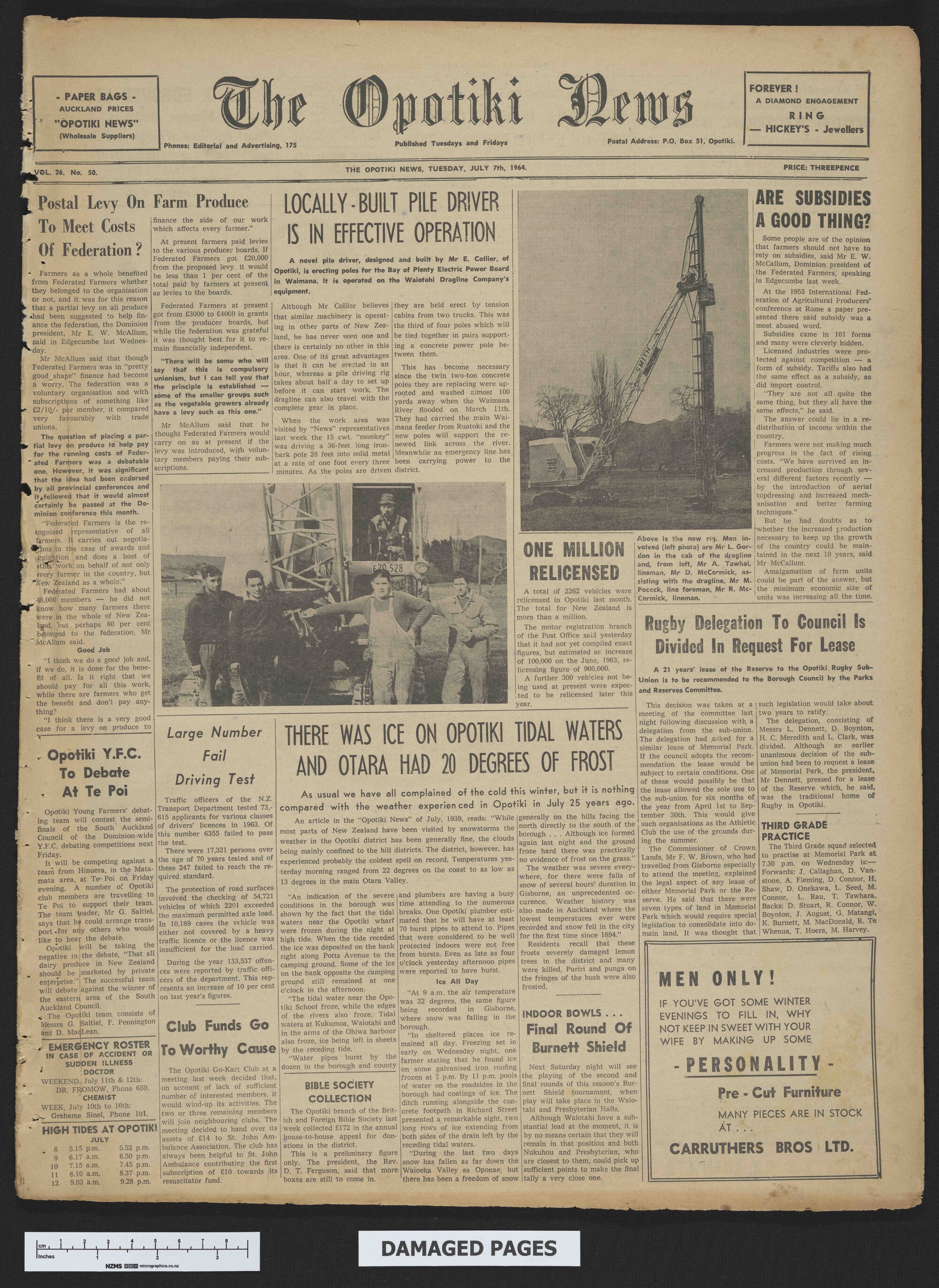 1964-07-07 Opotiki News