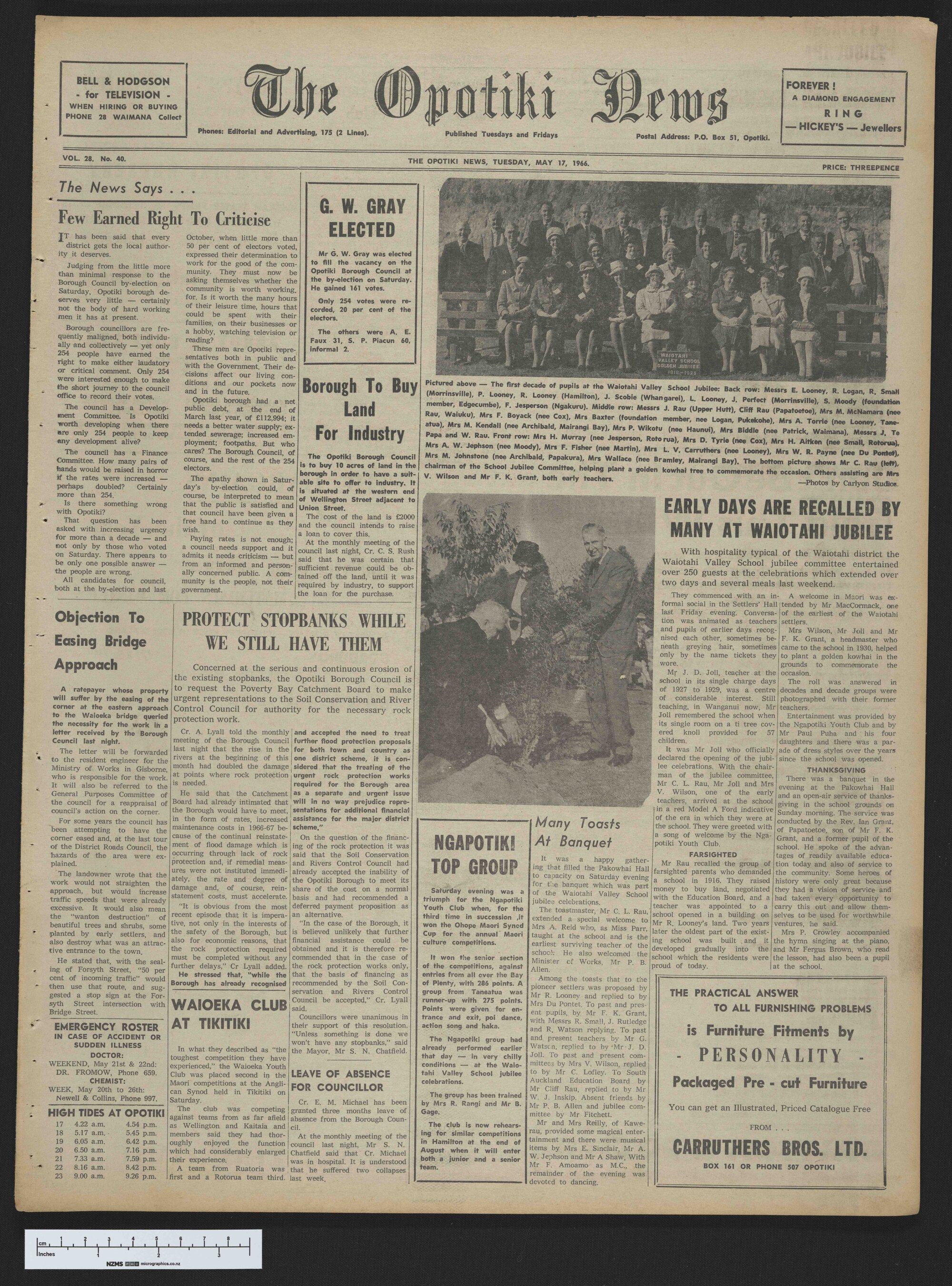 1966-05-17 Opotiki News