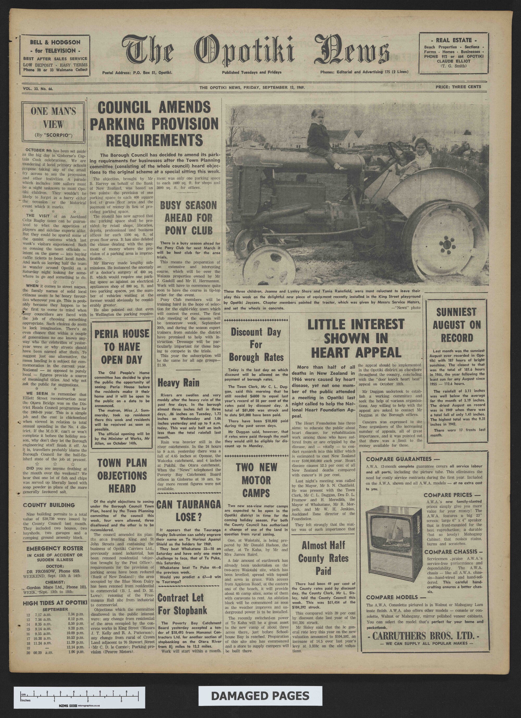 1969-09-12 Opotiki News