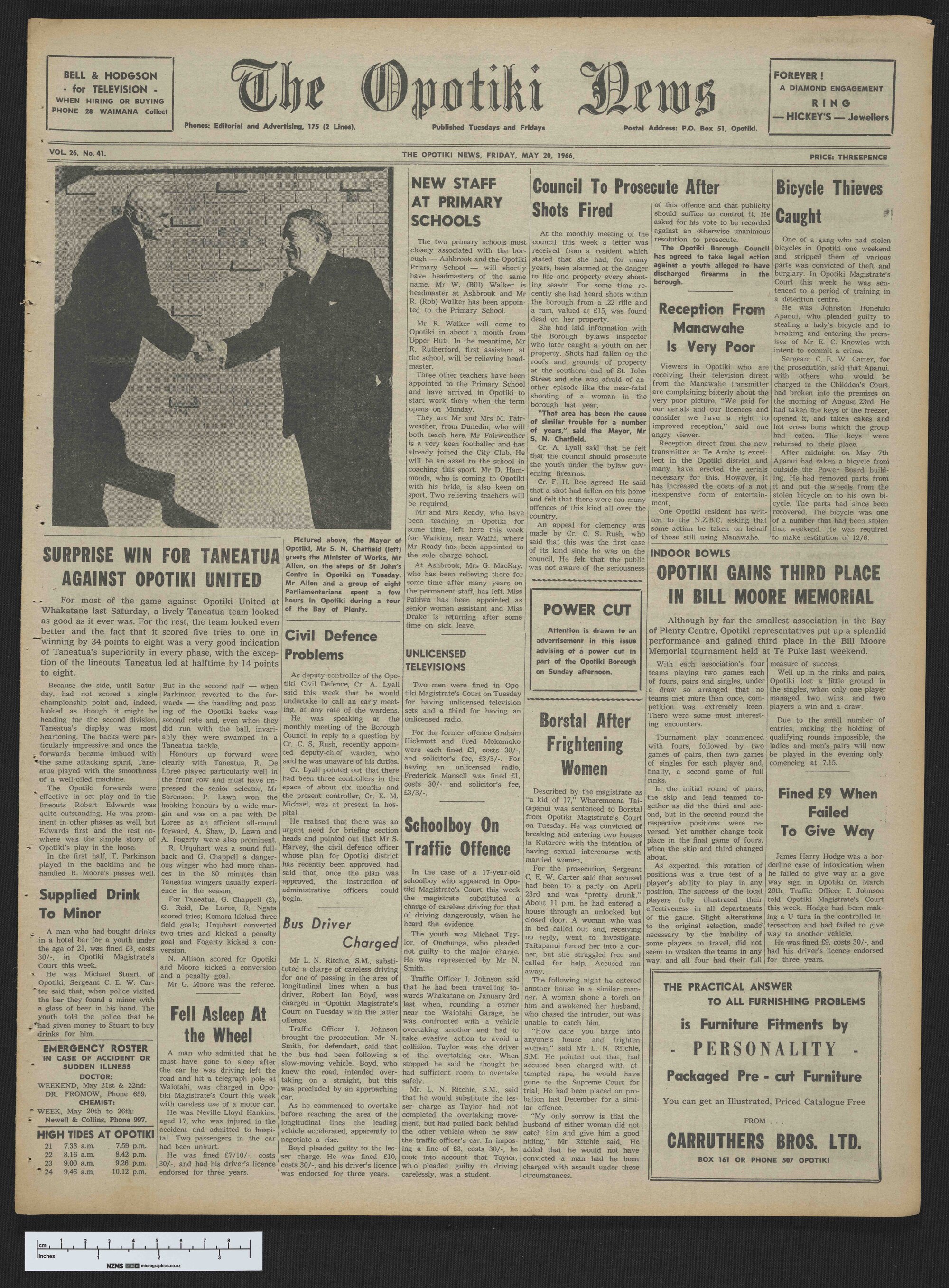 1966-05-20 Opotiki News