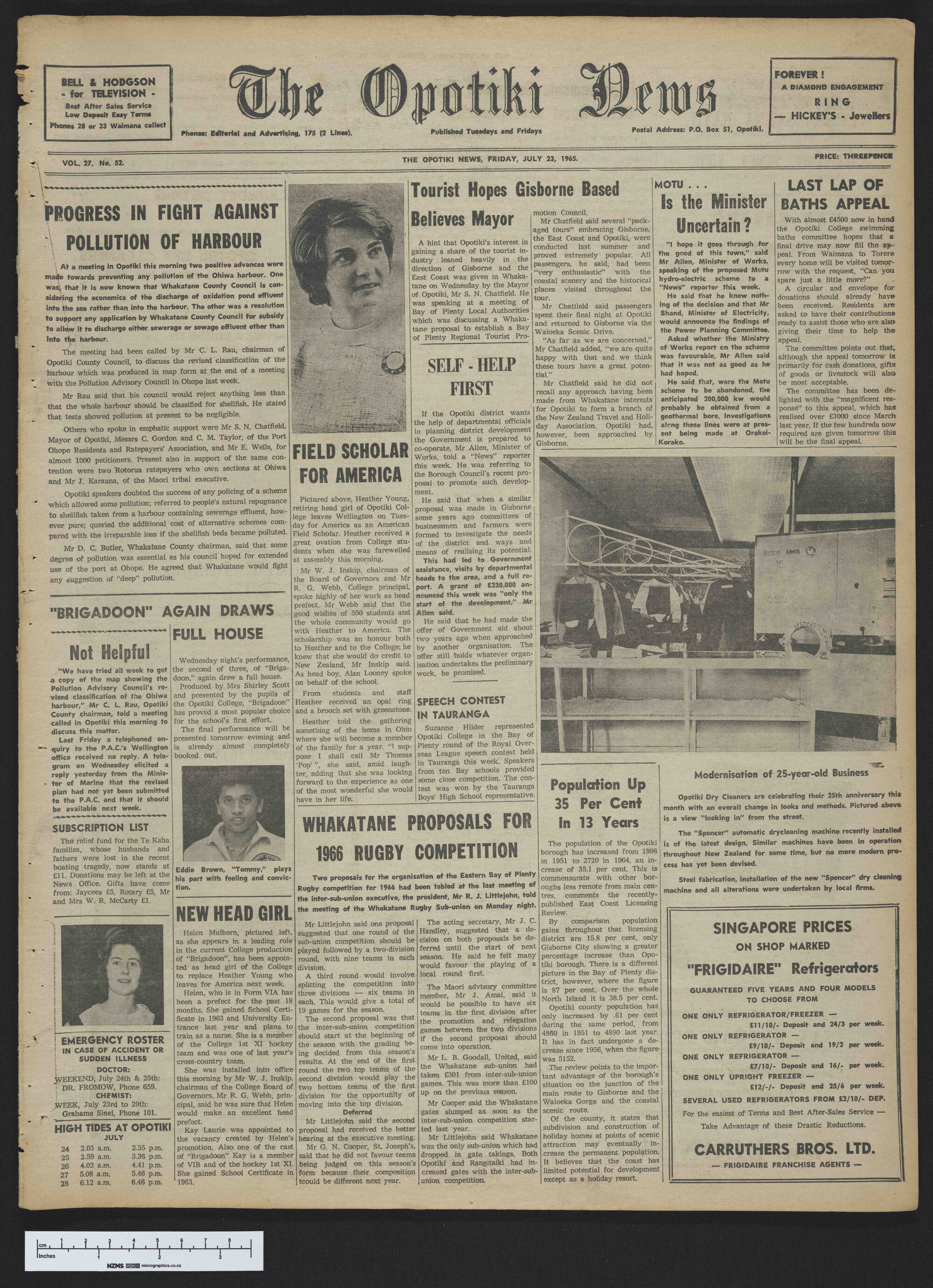 1965-07-23 Opotiki News