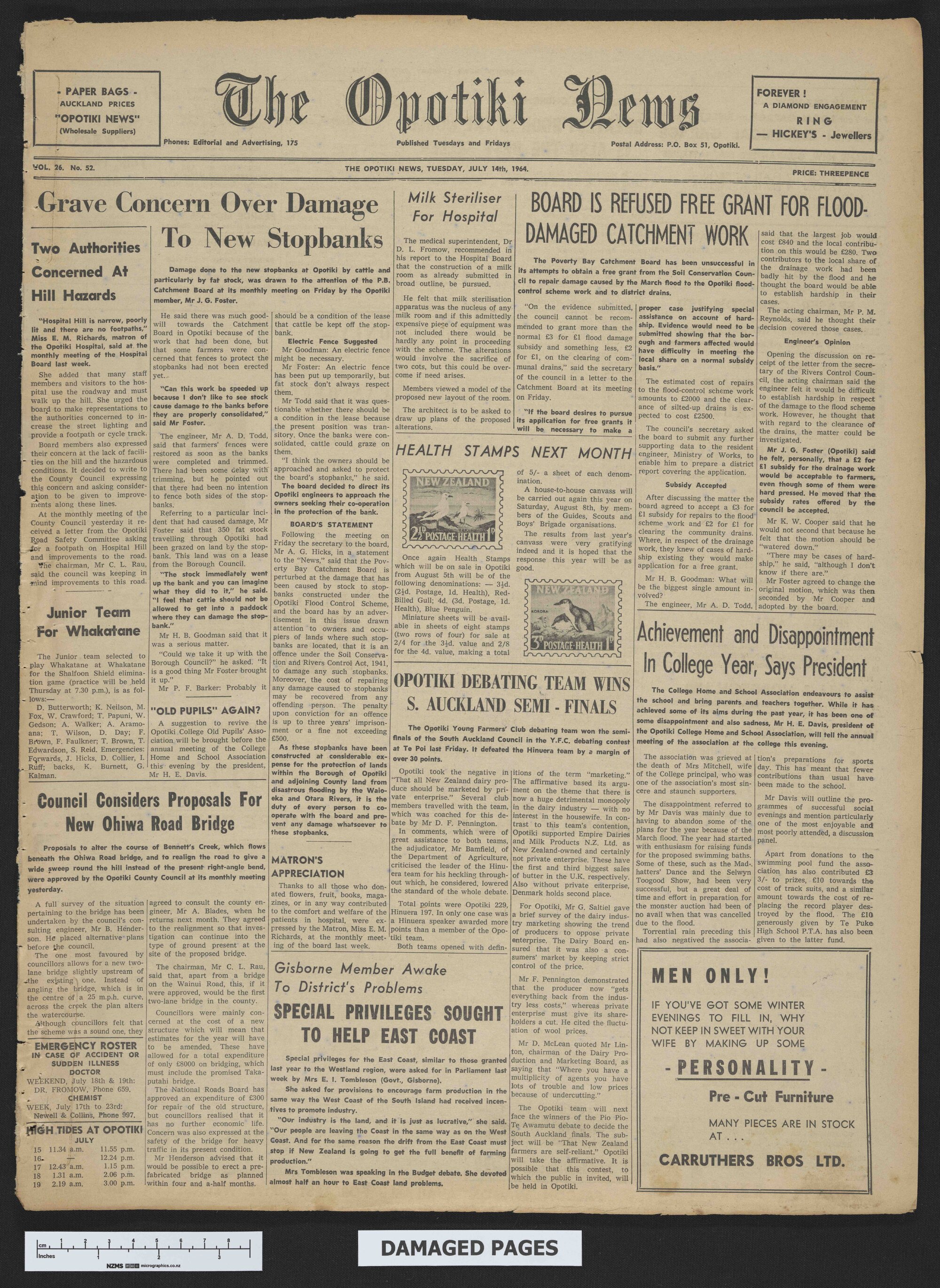 1964-07-14 Opotiki News