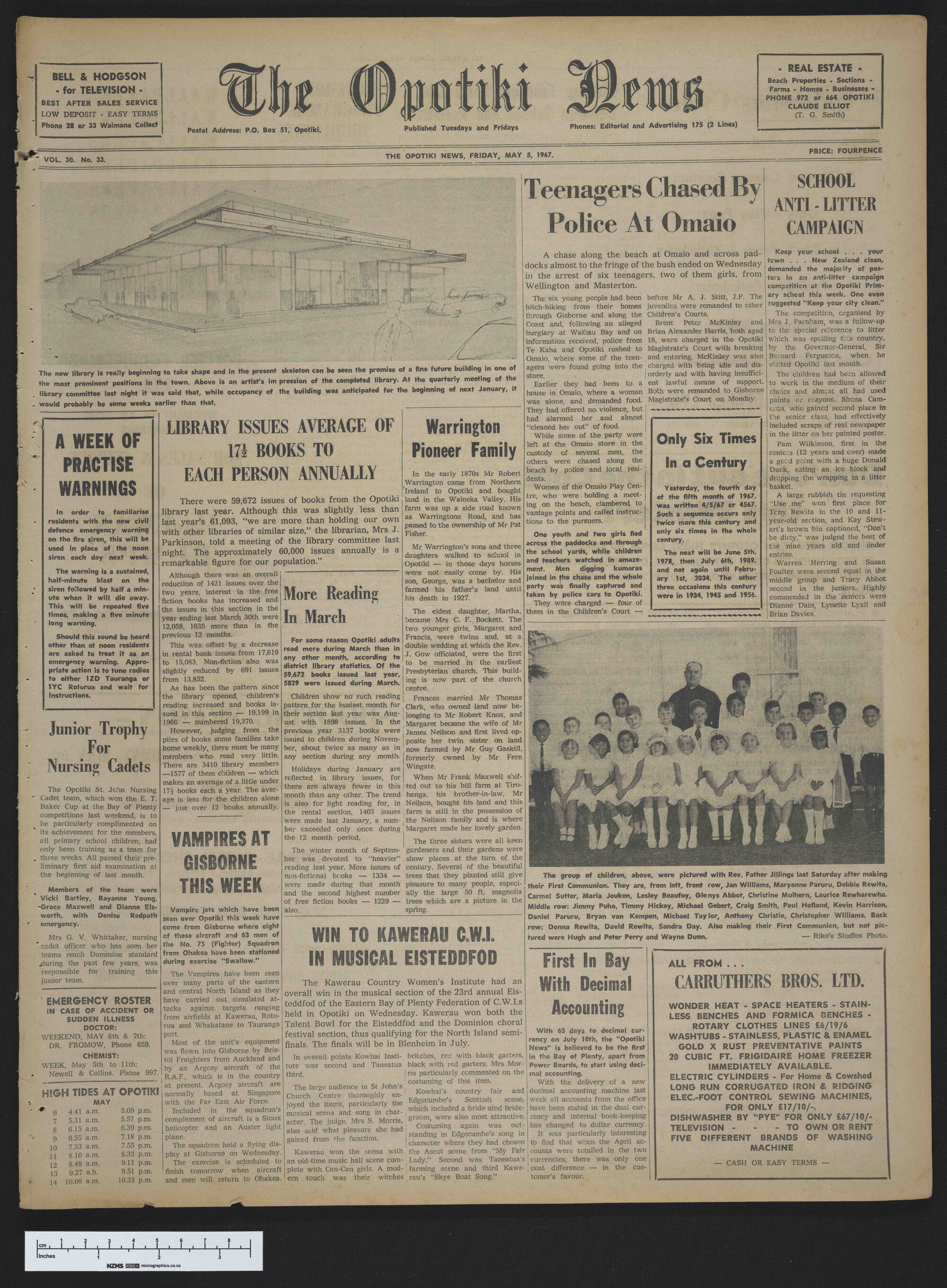 1967-05-05 Opotiki News