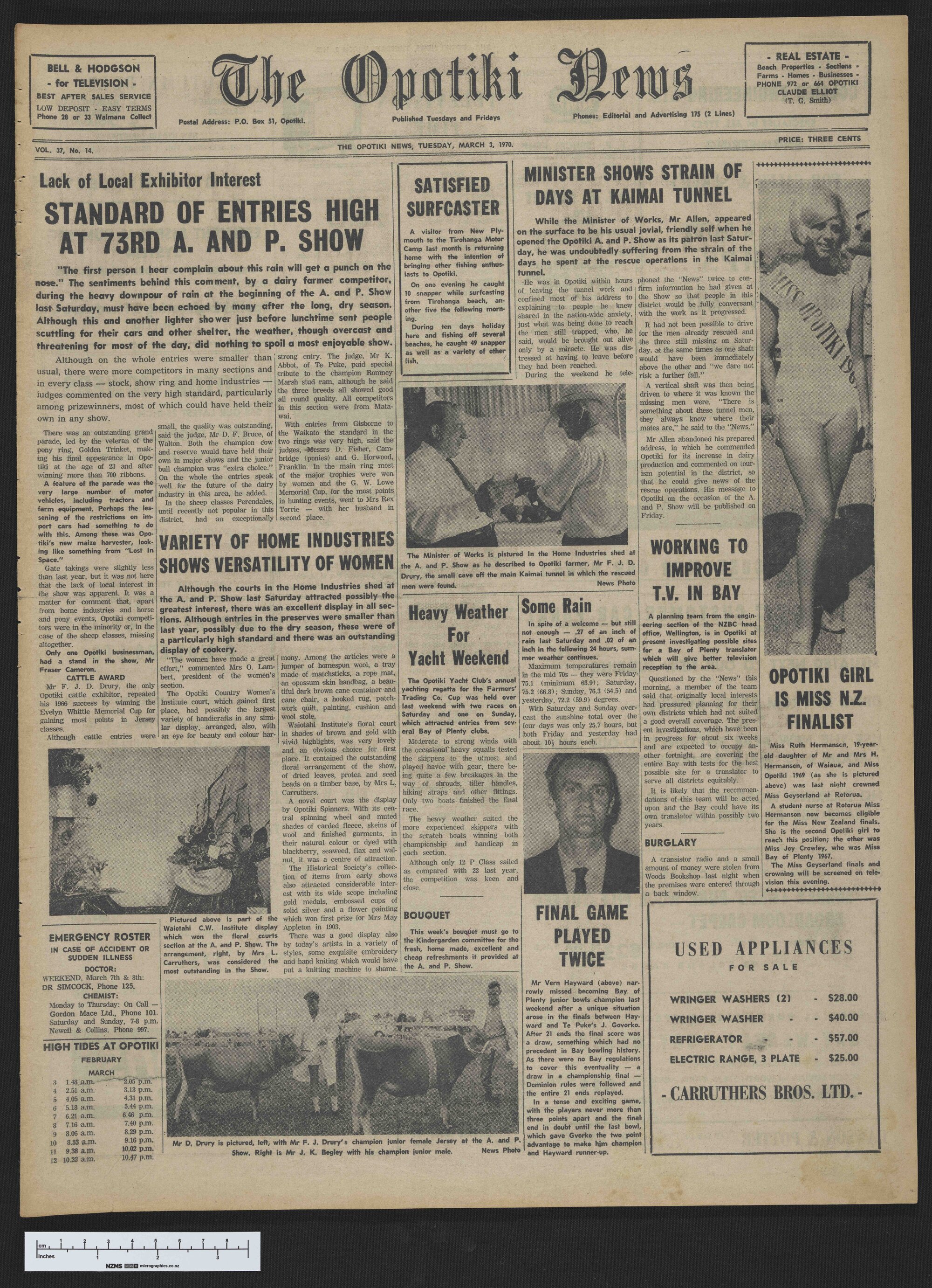 1970-03-03 Opotiki News