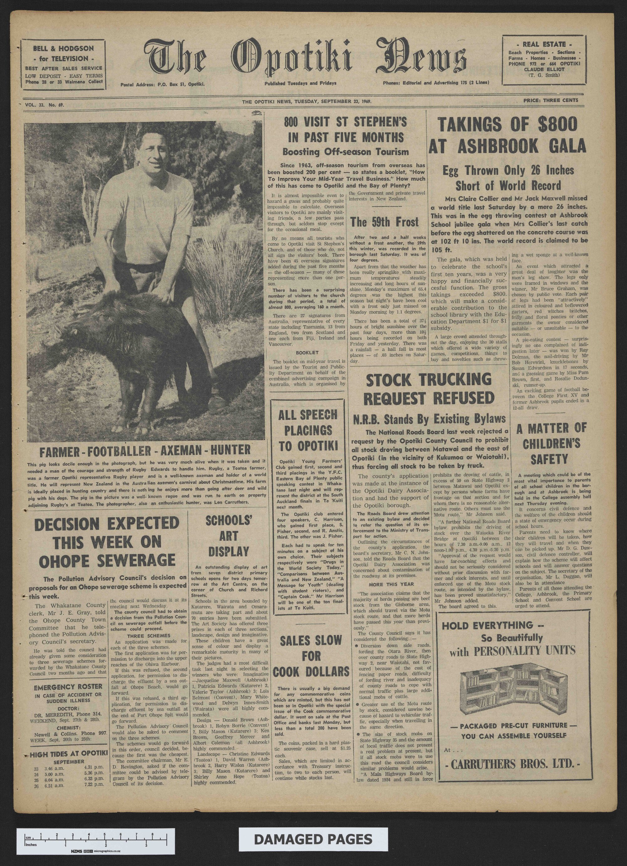 1969-09-23 Opotiki News