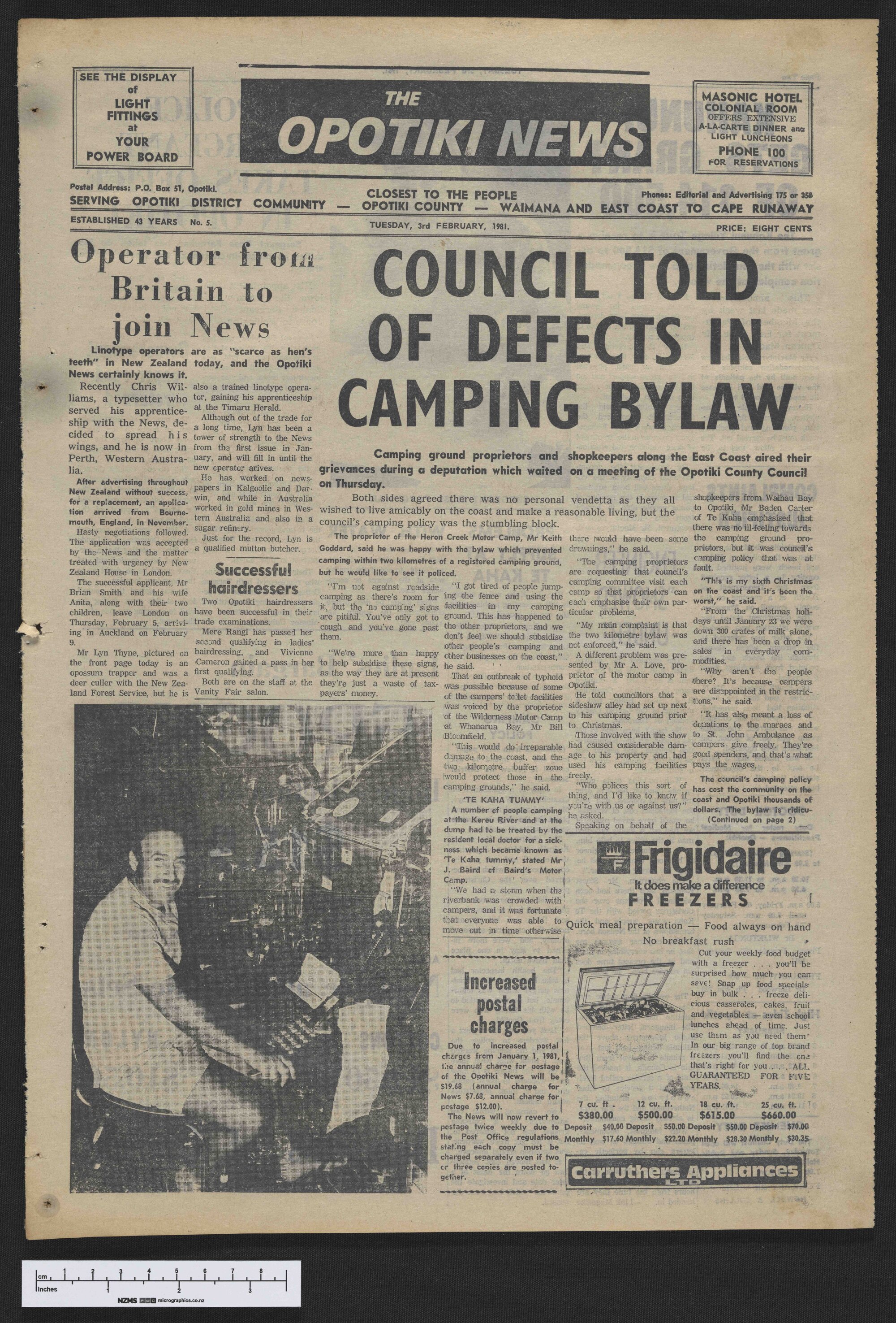1981-02-03 Opotiki News