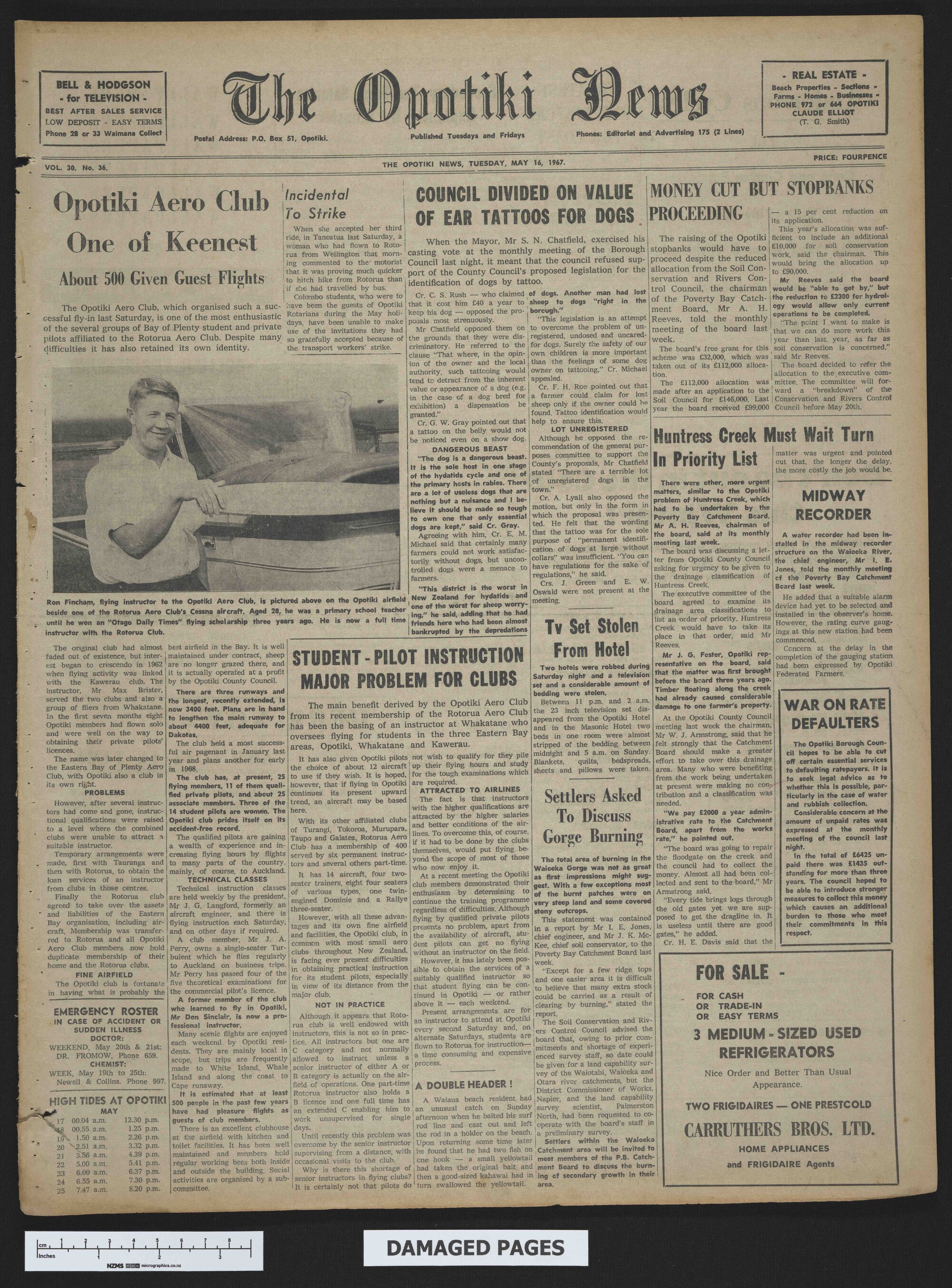 1967-05-16 Opotiki News