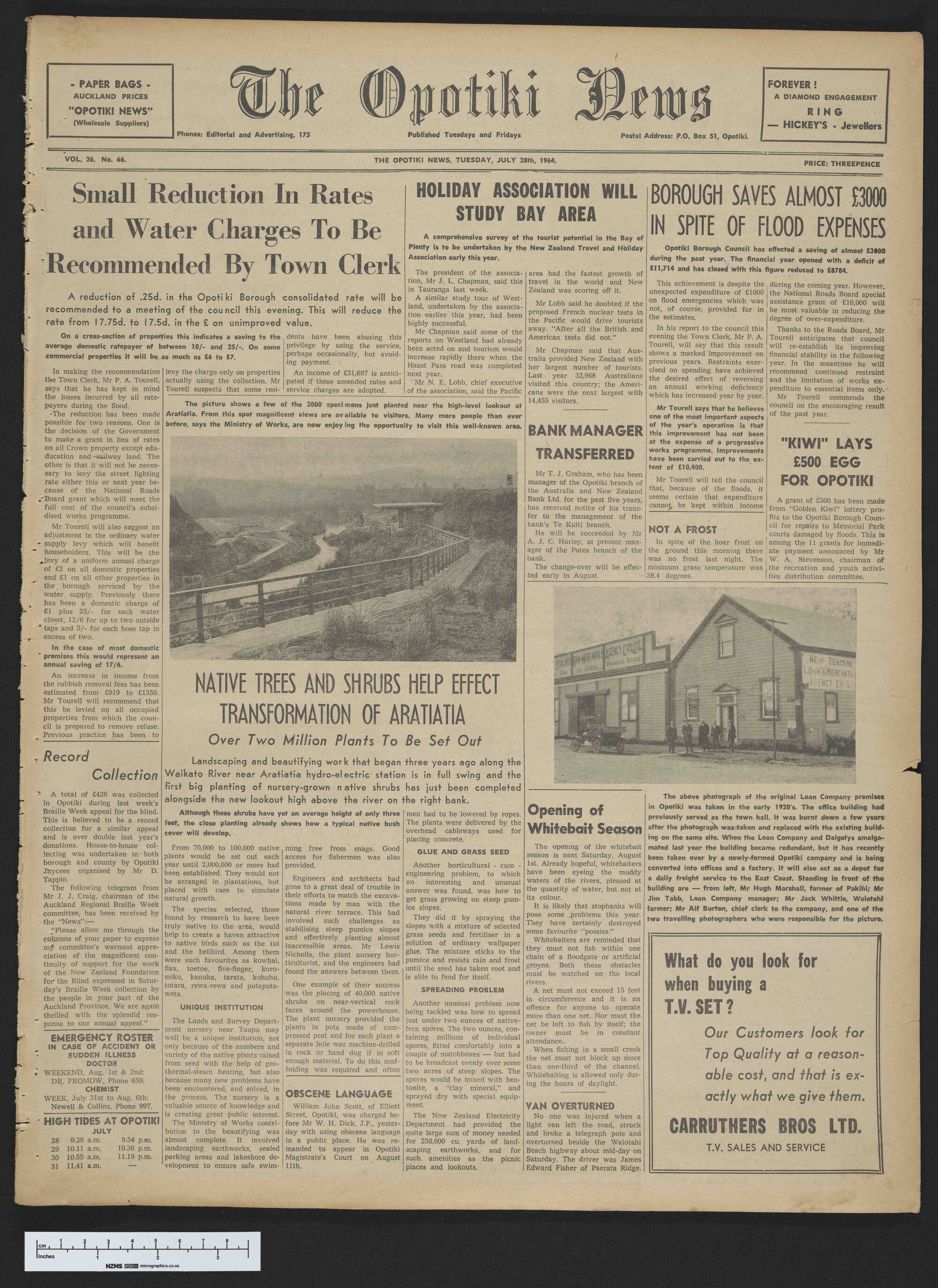 1964-07-28 Opotiki News
