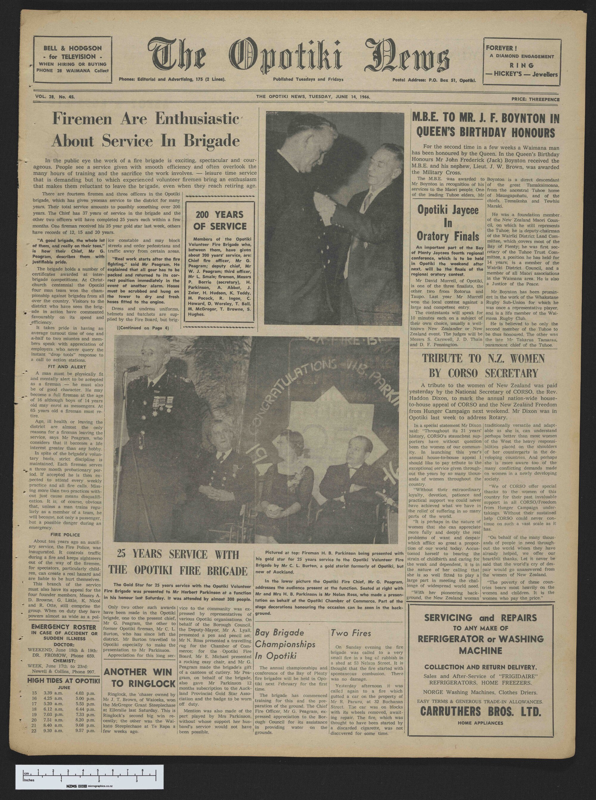 1966-06-14 Opotiki News