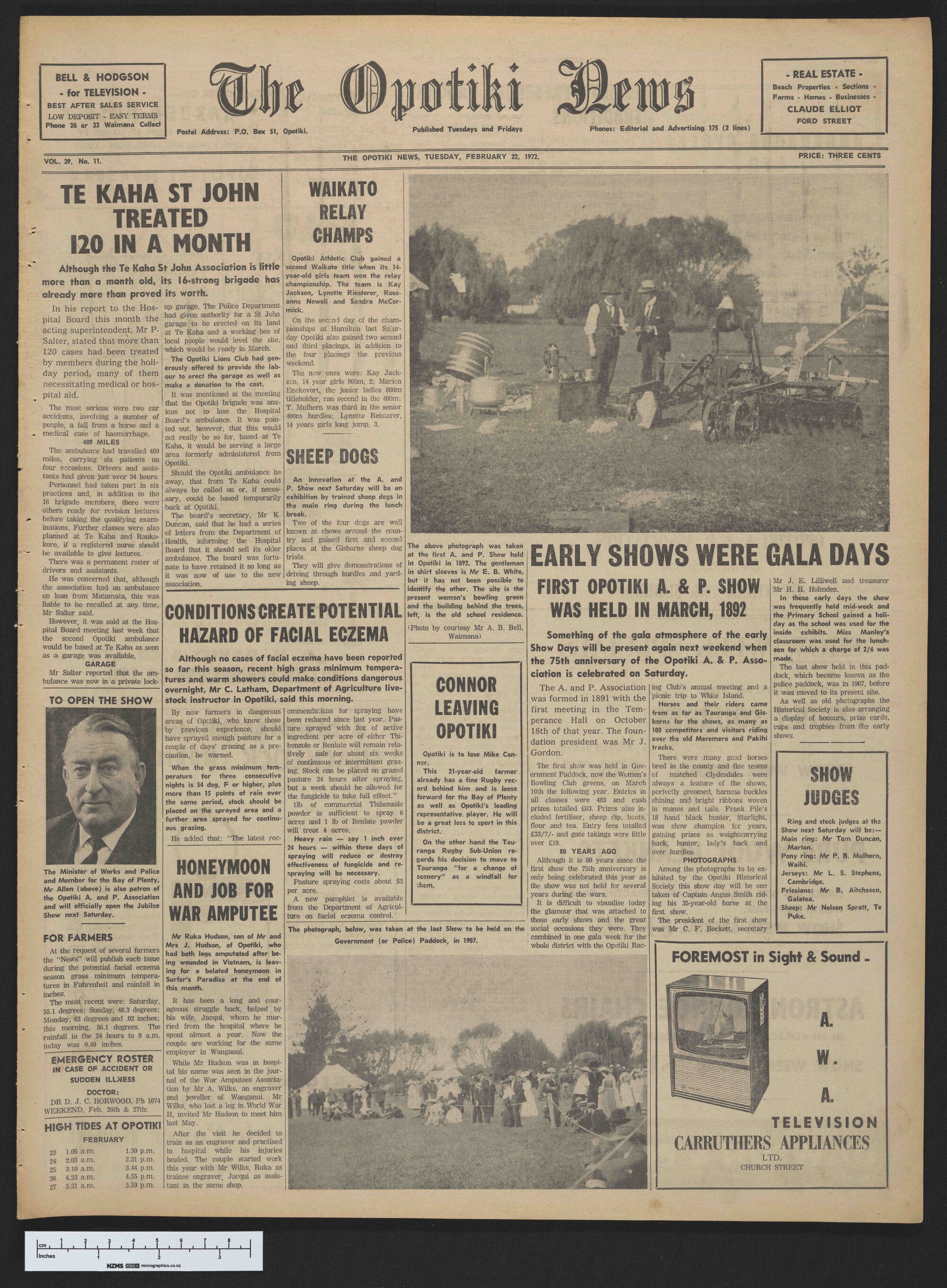 1972-02-22 Opotiki News