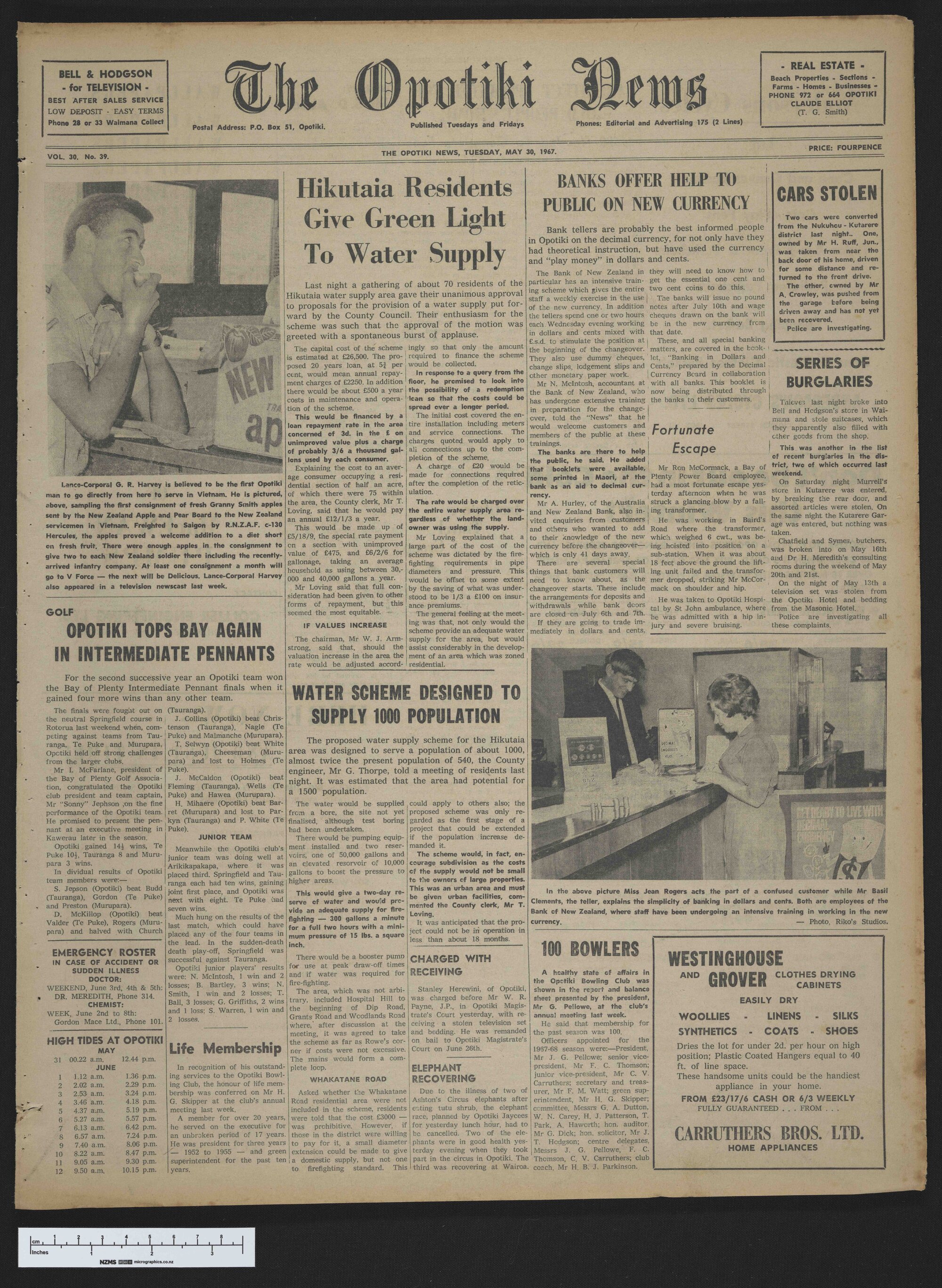 1967-05-30 Opotiki News