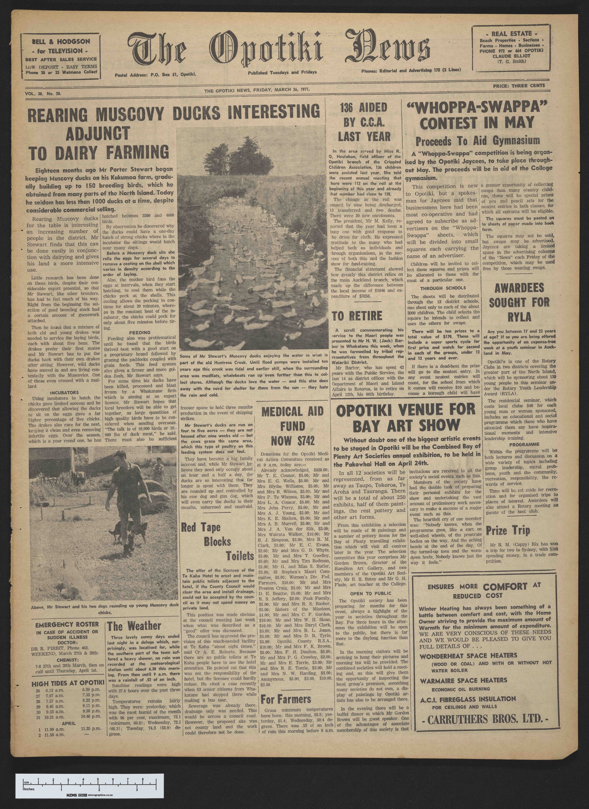 1971-03-26 Opotiki News