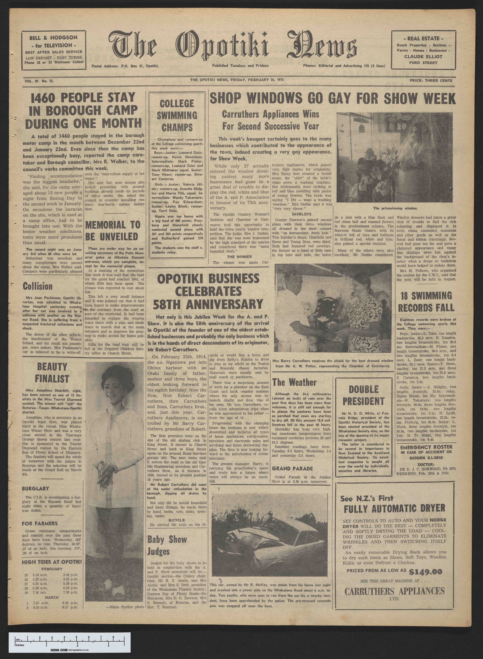 1972-02-25 Opotiki News