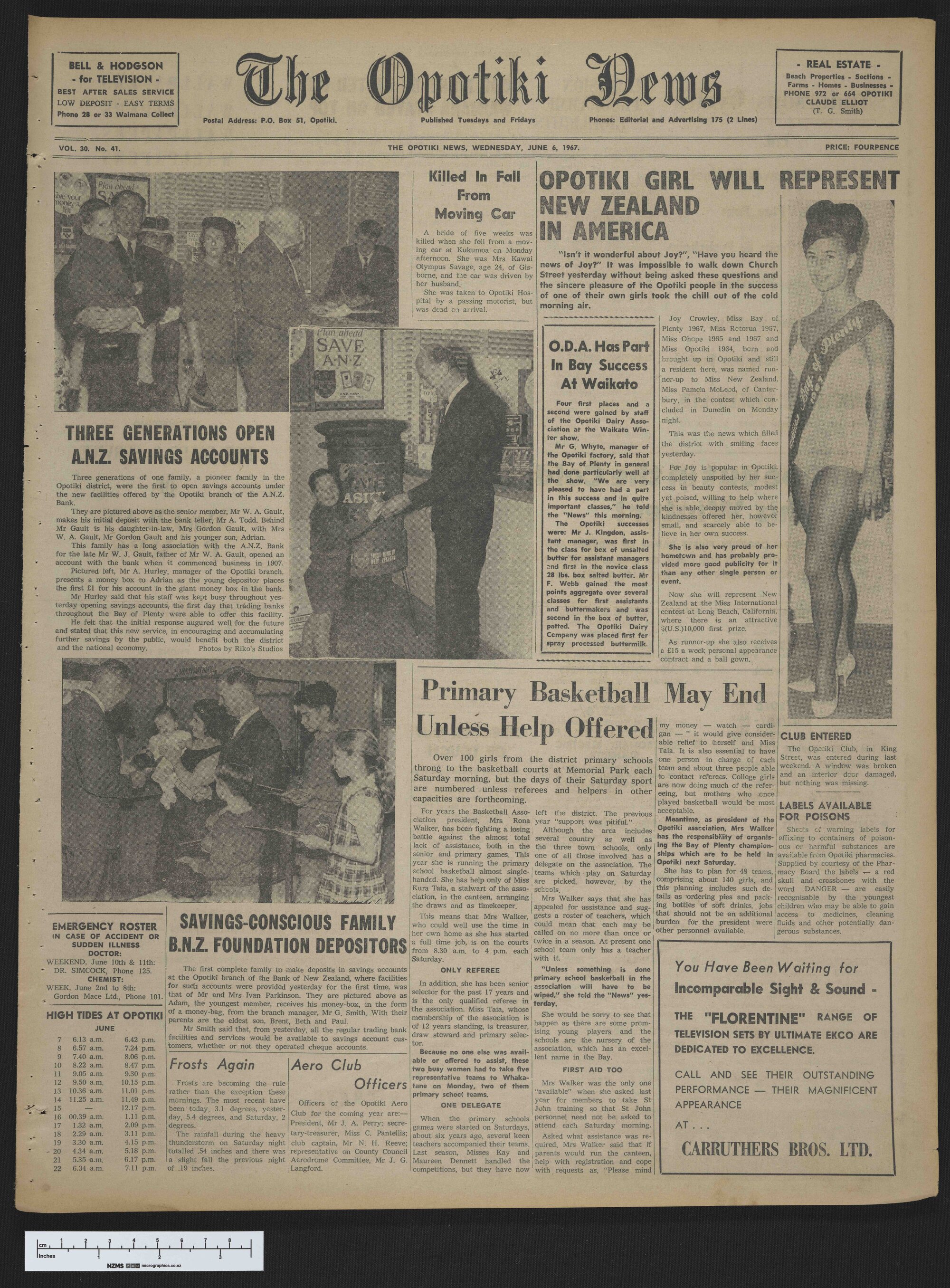 1967-06-06 Opotiki News