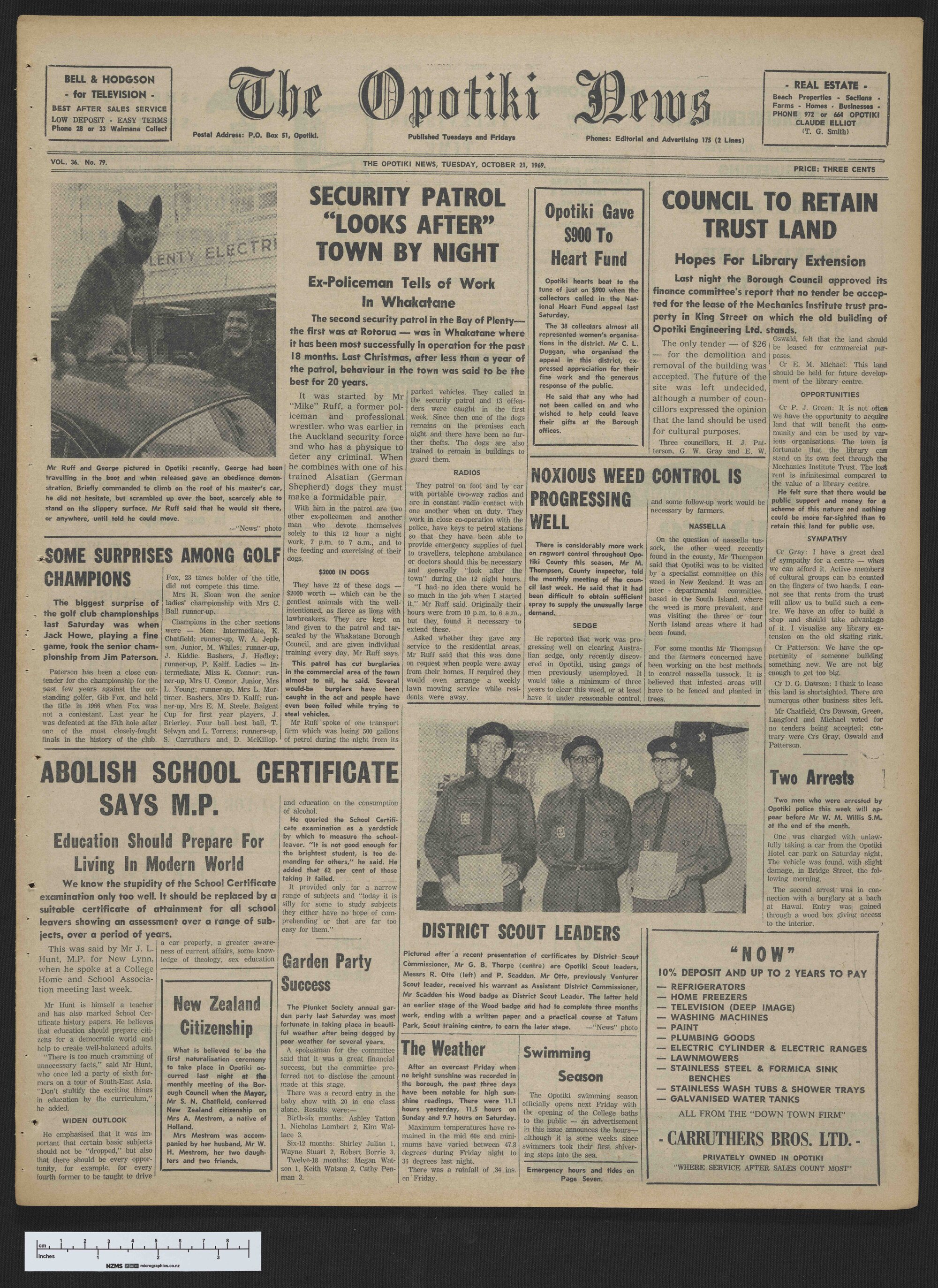 1969-10-21 Opotiki News